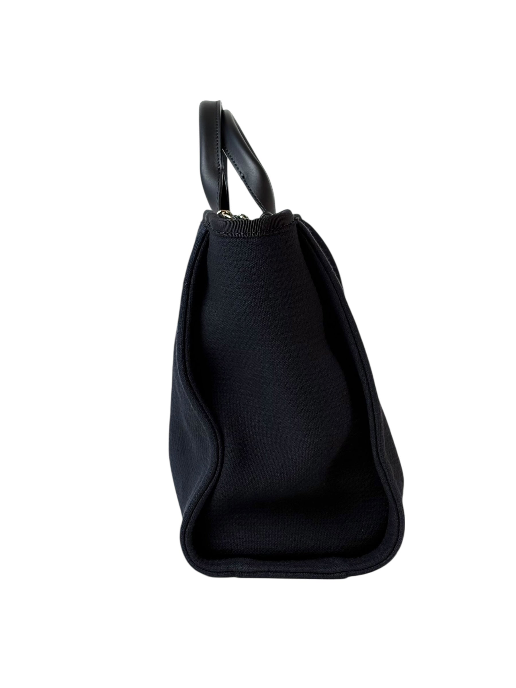 Chanel Chanel Tote Deauville Small Black Bag