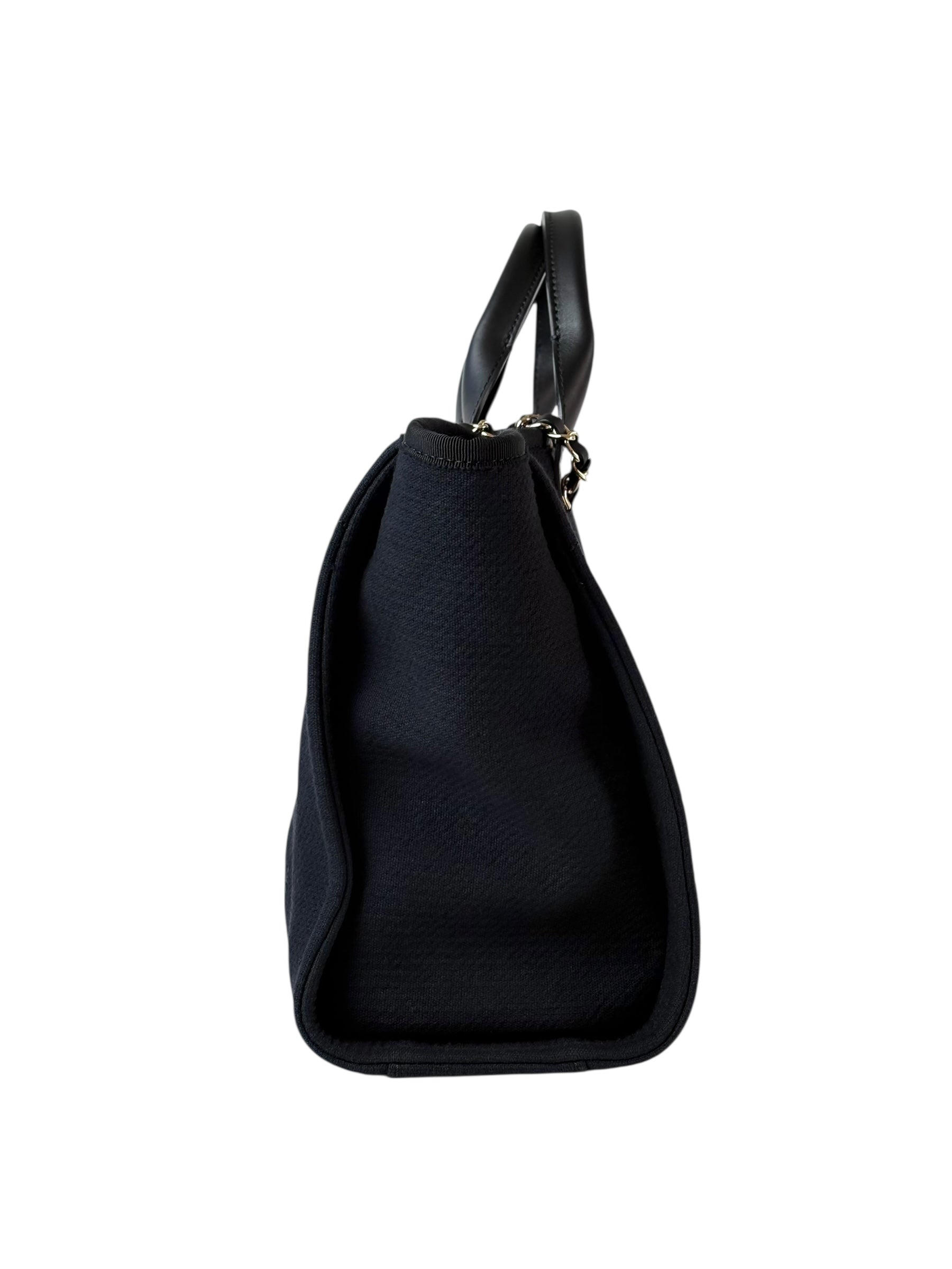 Chanel Chanel Tote Deauville Small Black Bag