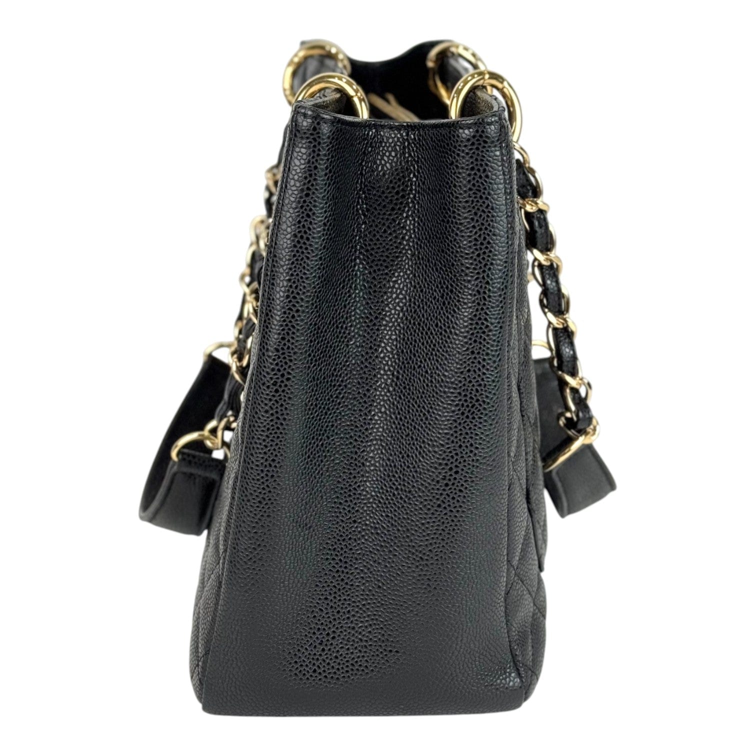 Chanel Chanel Tote GST Black Caviar with Gold Hardware