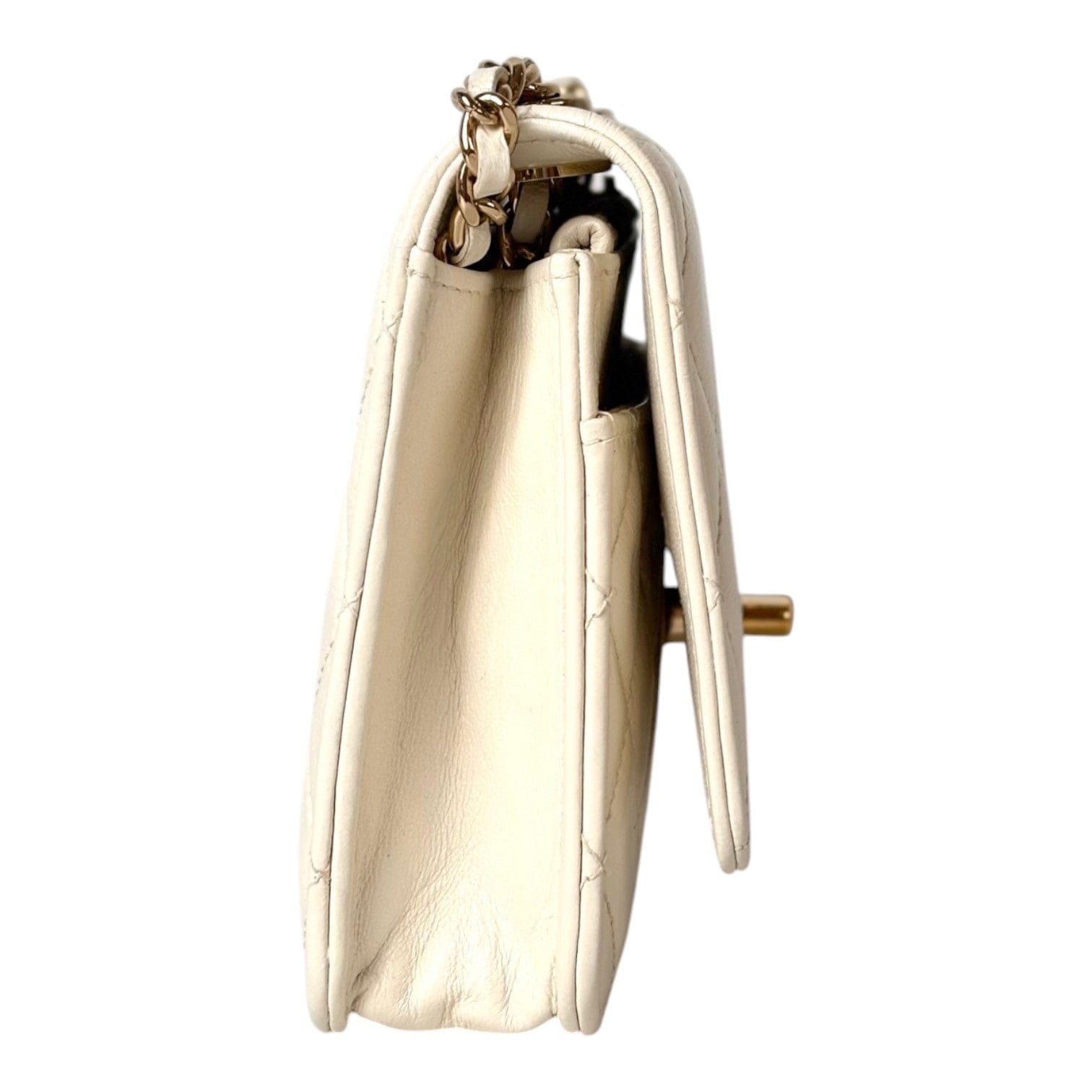 Chanel Chanel White Trendy WOC Bag in Lambskin