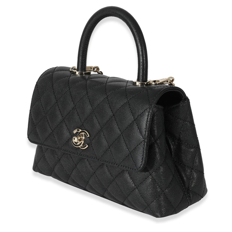 Chanel Mini So Black Coco Handle Bag - Black Handle Bags, Handbags -  CHA940242