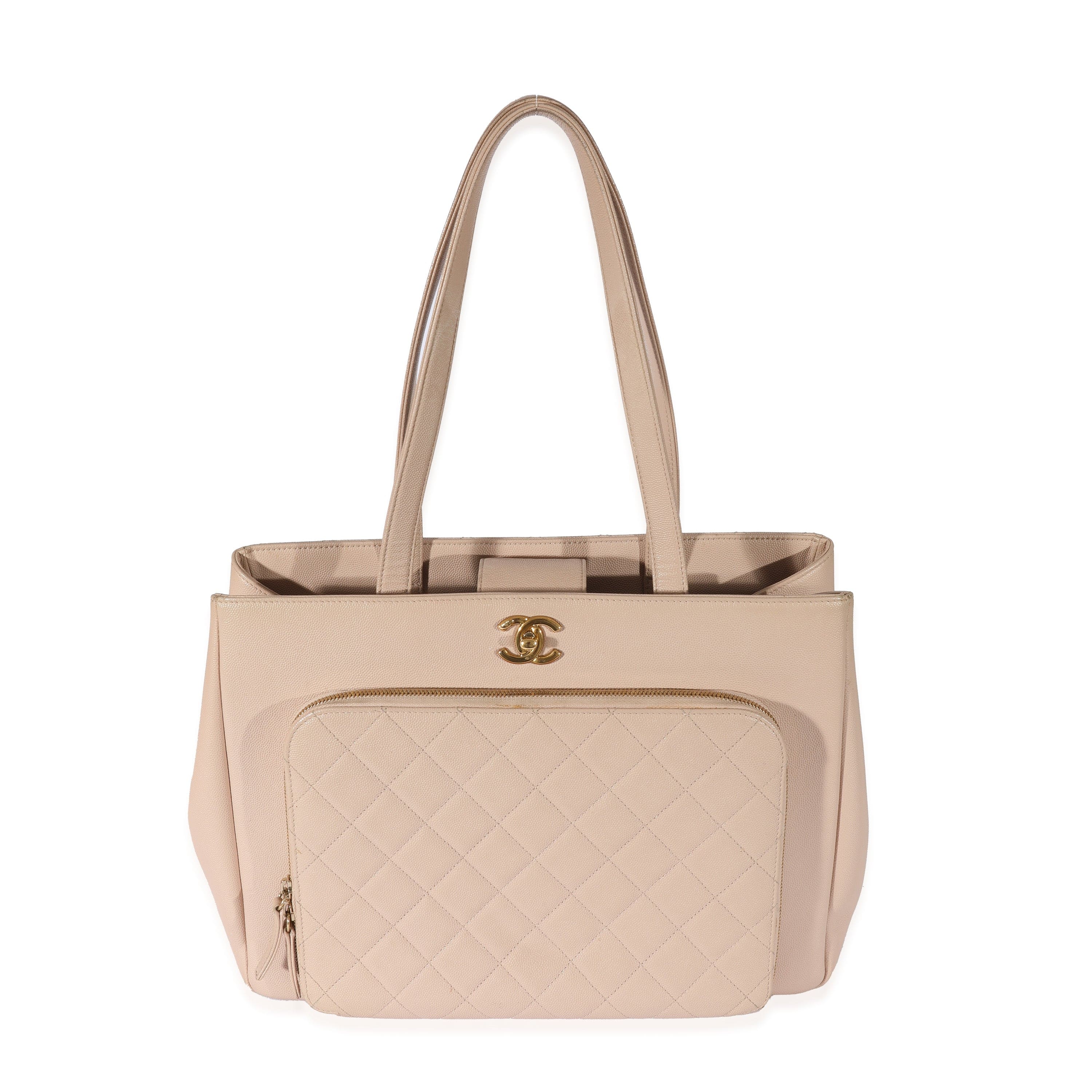 Chanel Beige Caviar Large Business Affinity Tote – LuxuryPromise