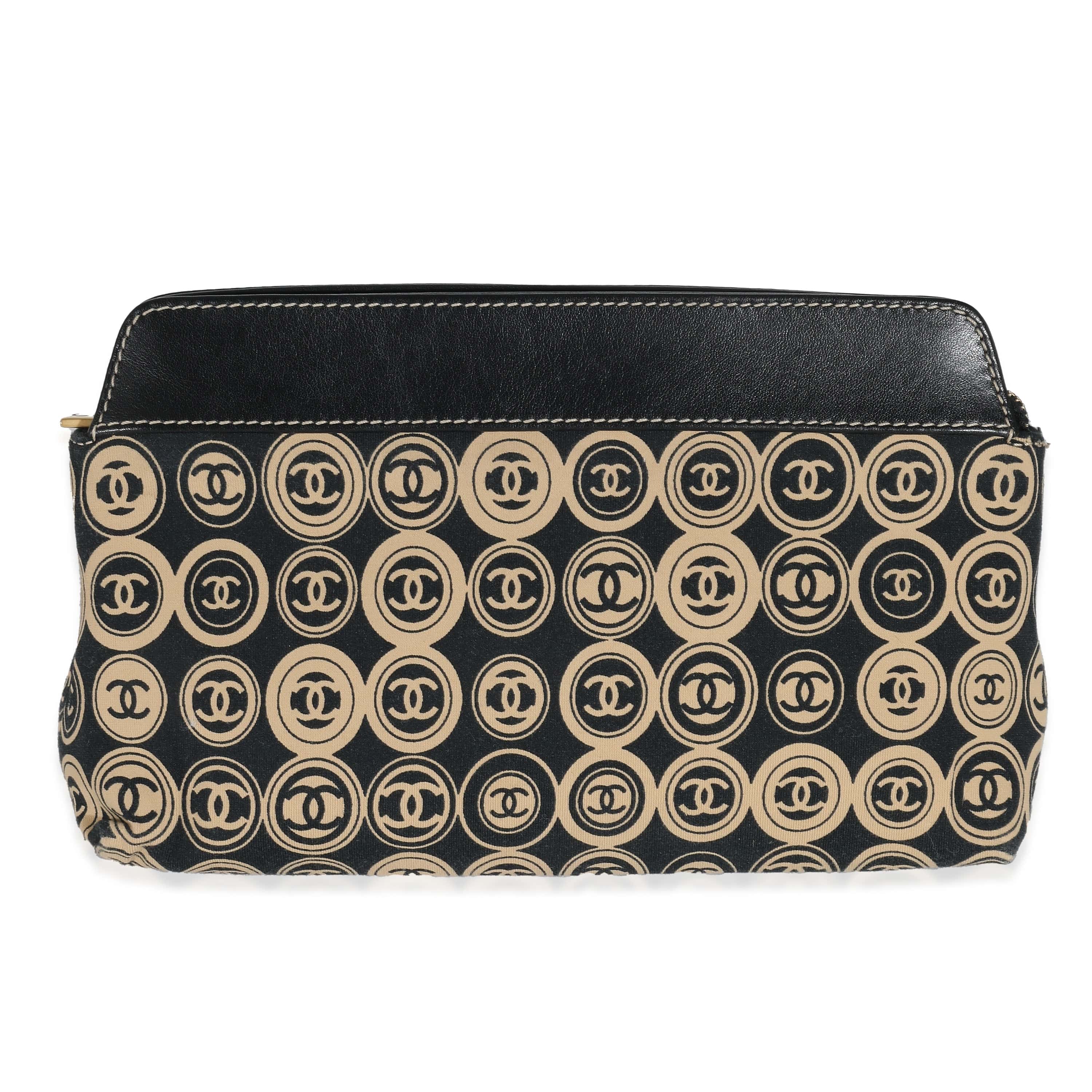 Chanel store Canvas Clutch Bag