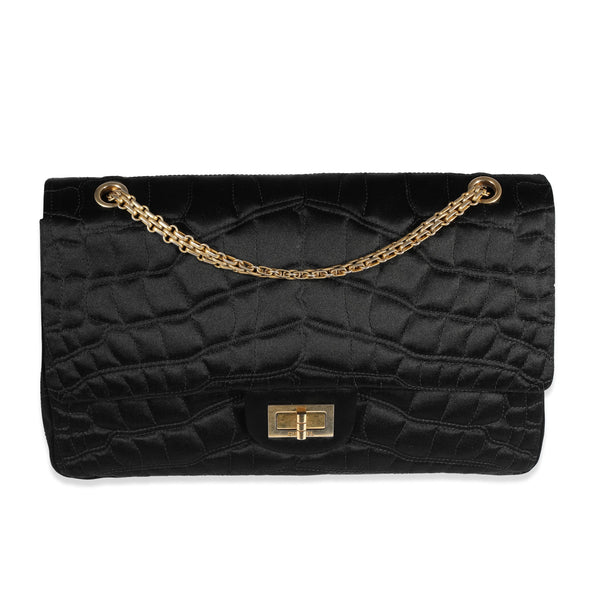 CHANEL, Bags, Chanel Croc Embossed Clutch