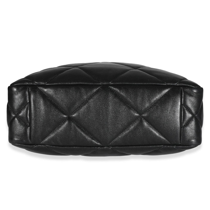 Chanel Black Lambskin Quilted Chanel 19 Shopping Bag – LuxuryPromise