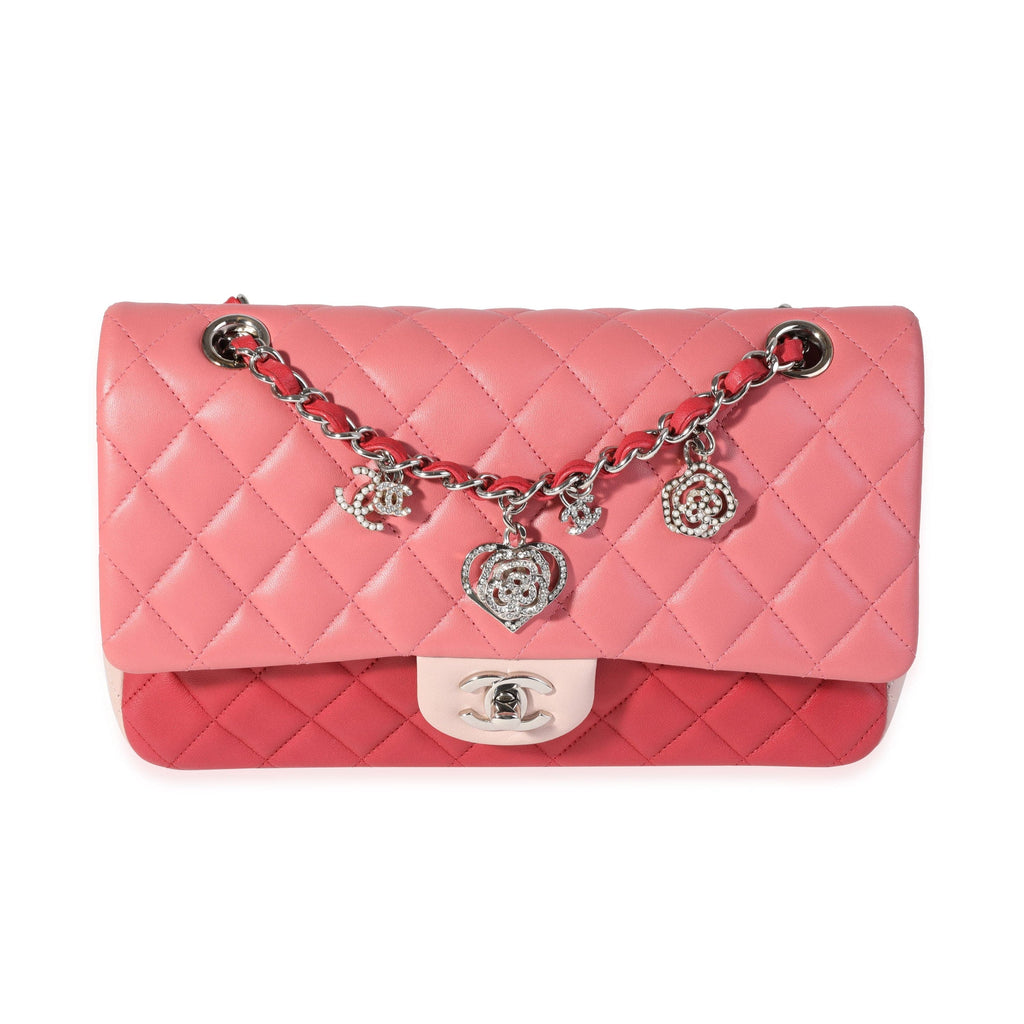 Chanel Pink & Red Quilted Lambskin Valentine's Day Single Flap Bag –  LuxuryPromise