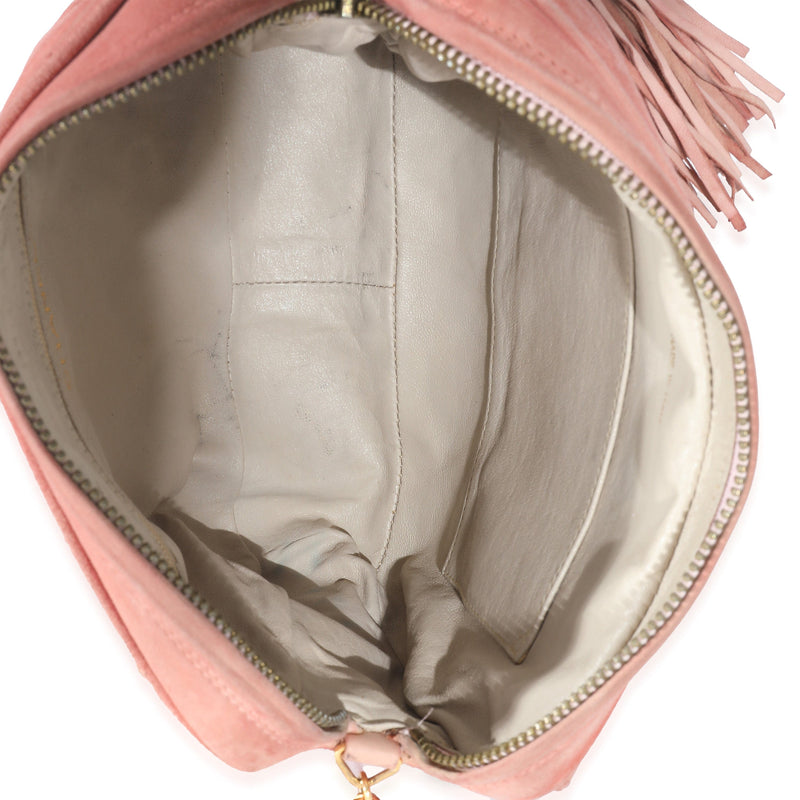 Chanel Pink Suede Bijoux Chain Camera Bag – LuxuryPromise