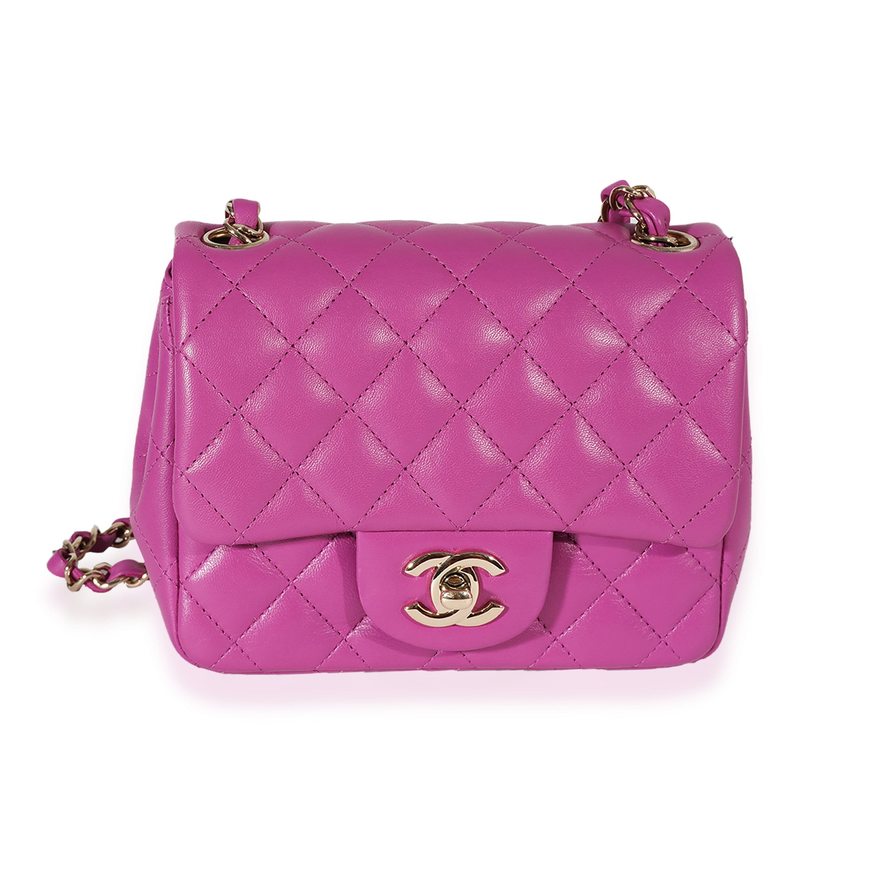Chanel Classic Flap Chanel Purple Bag Price Chanel Square Chanel