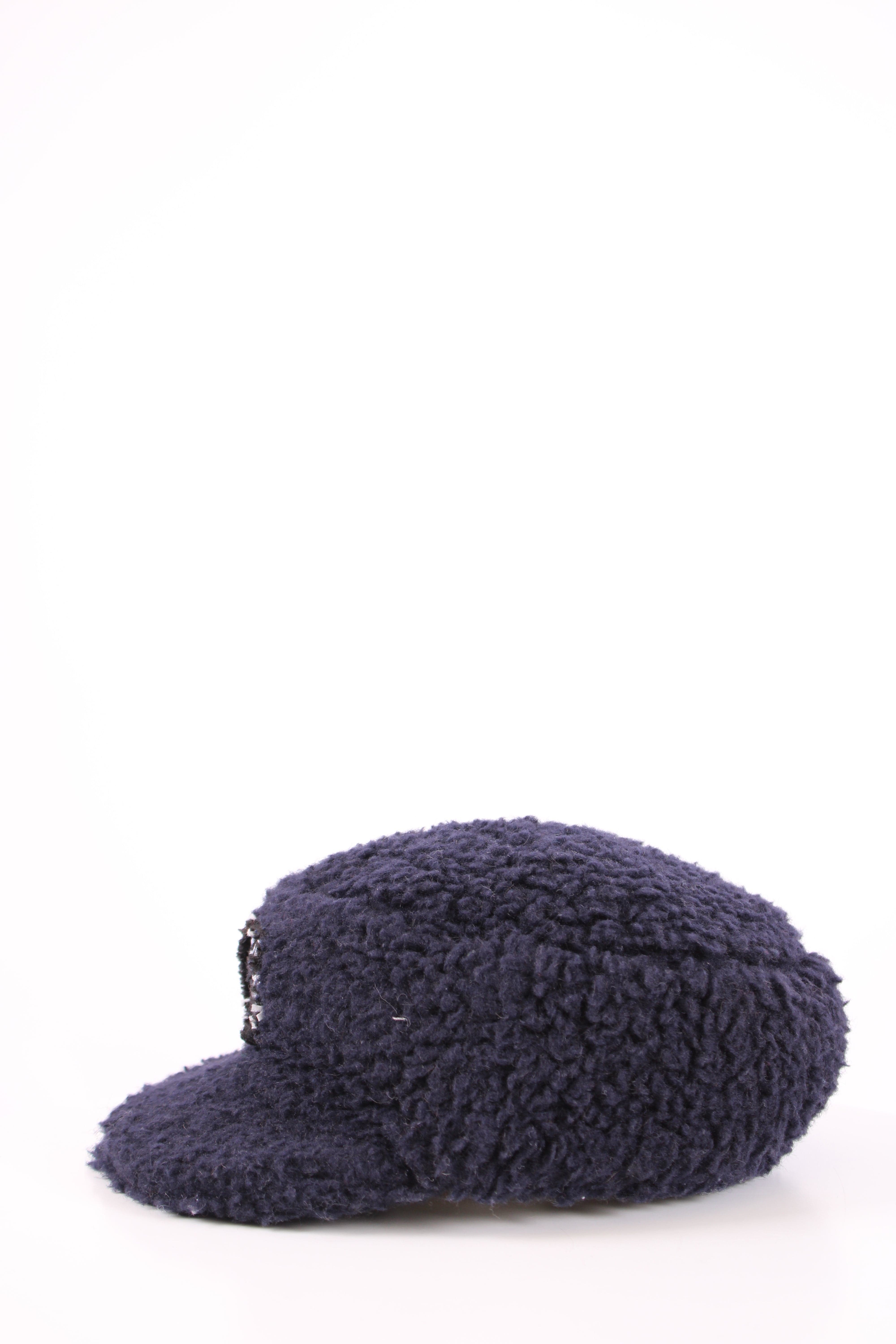 Chanel Chanel Teddy Coco Neige Hat Navy