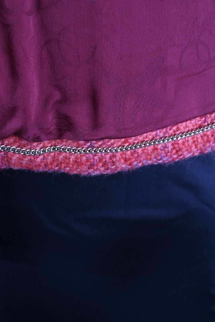 Chanel Chanel 2017 Tweed Jacket Red/ Orange 12