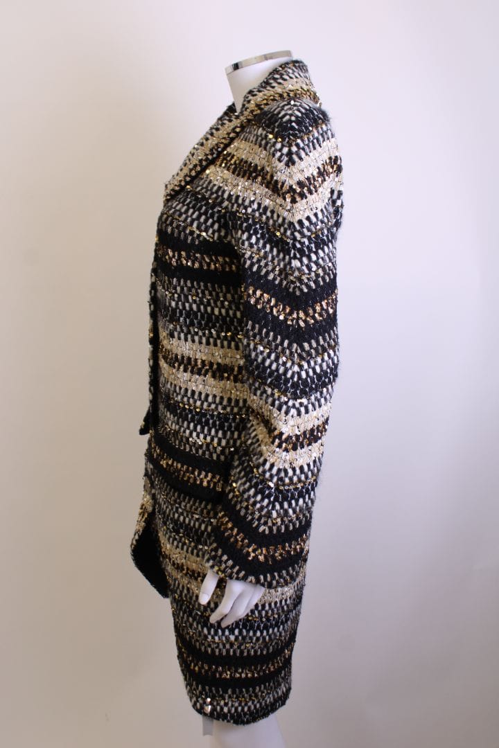 Chanel Chanel Runway Tweed Jacket Black 38