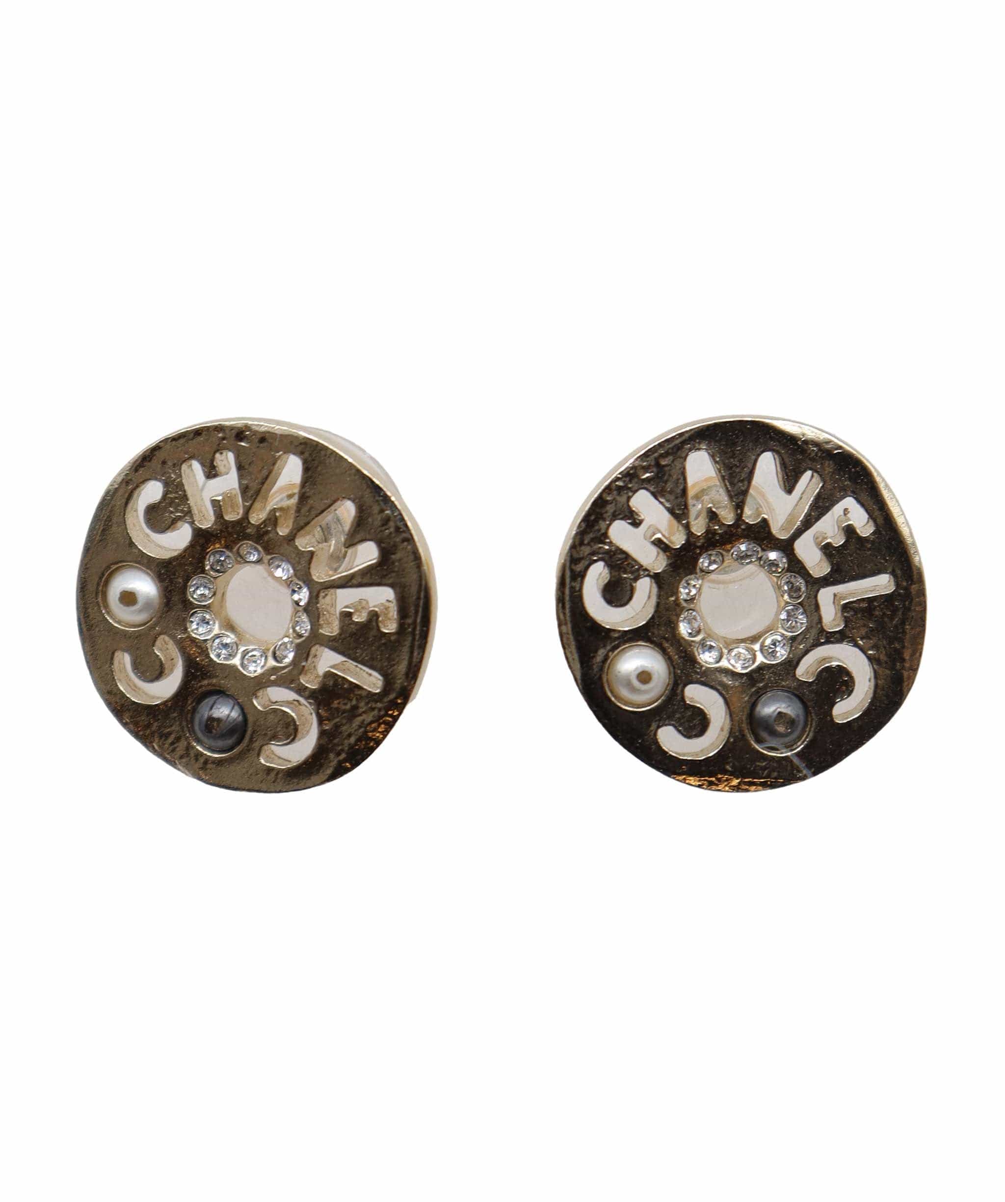 Chanel Chanel 19A Cutout detail stud earrings - DXBS1481