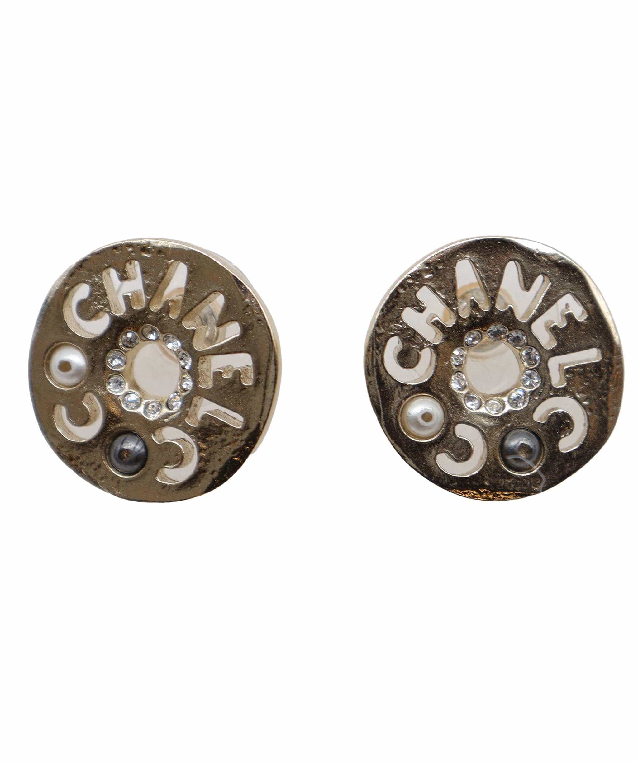 Chanel Chanel 19A Cutout detail stud earrings - DXBS1481