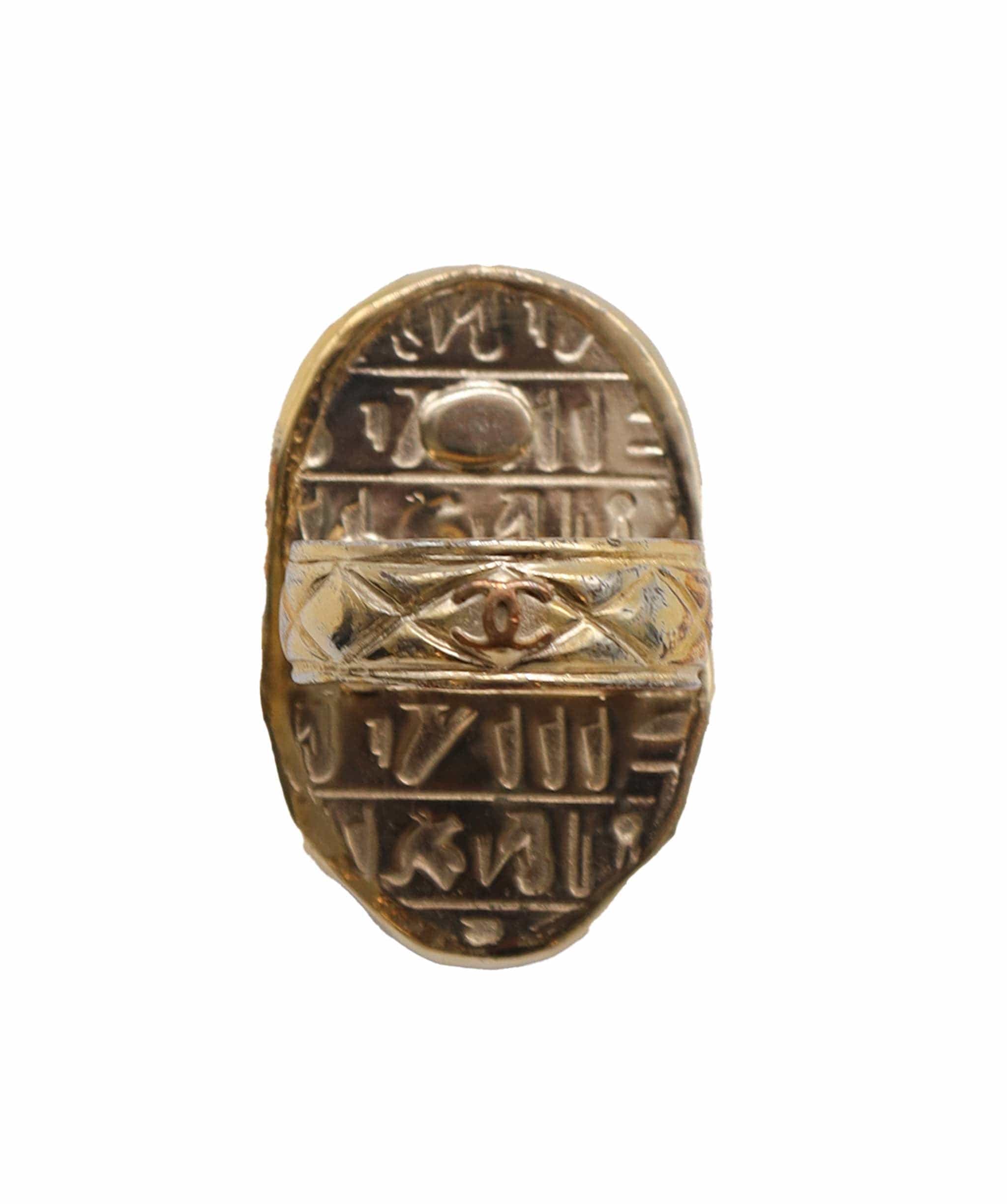 Chanel Chanel 19A Scarab Ring - DXBS2516