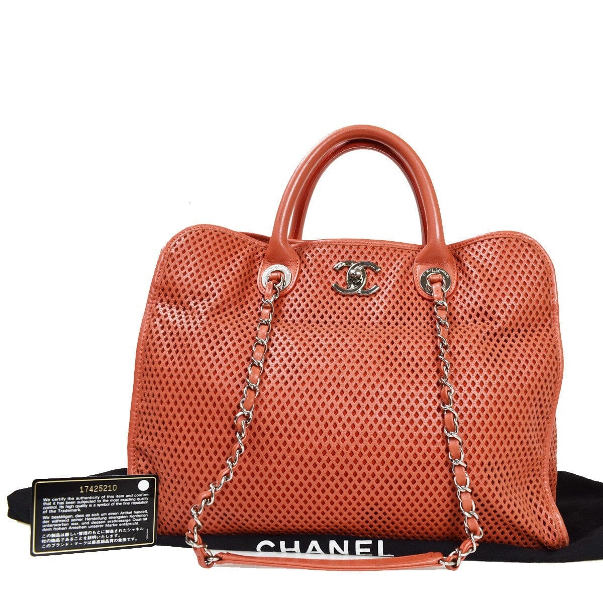 Chanel CHANEL CC French Riviera chaîne 2 voies sac à main poinçonné cuir ST SHW 687RH349 zbu234