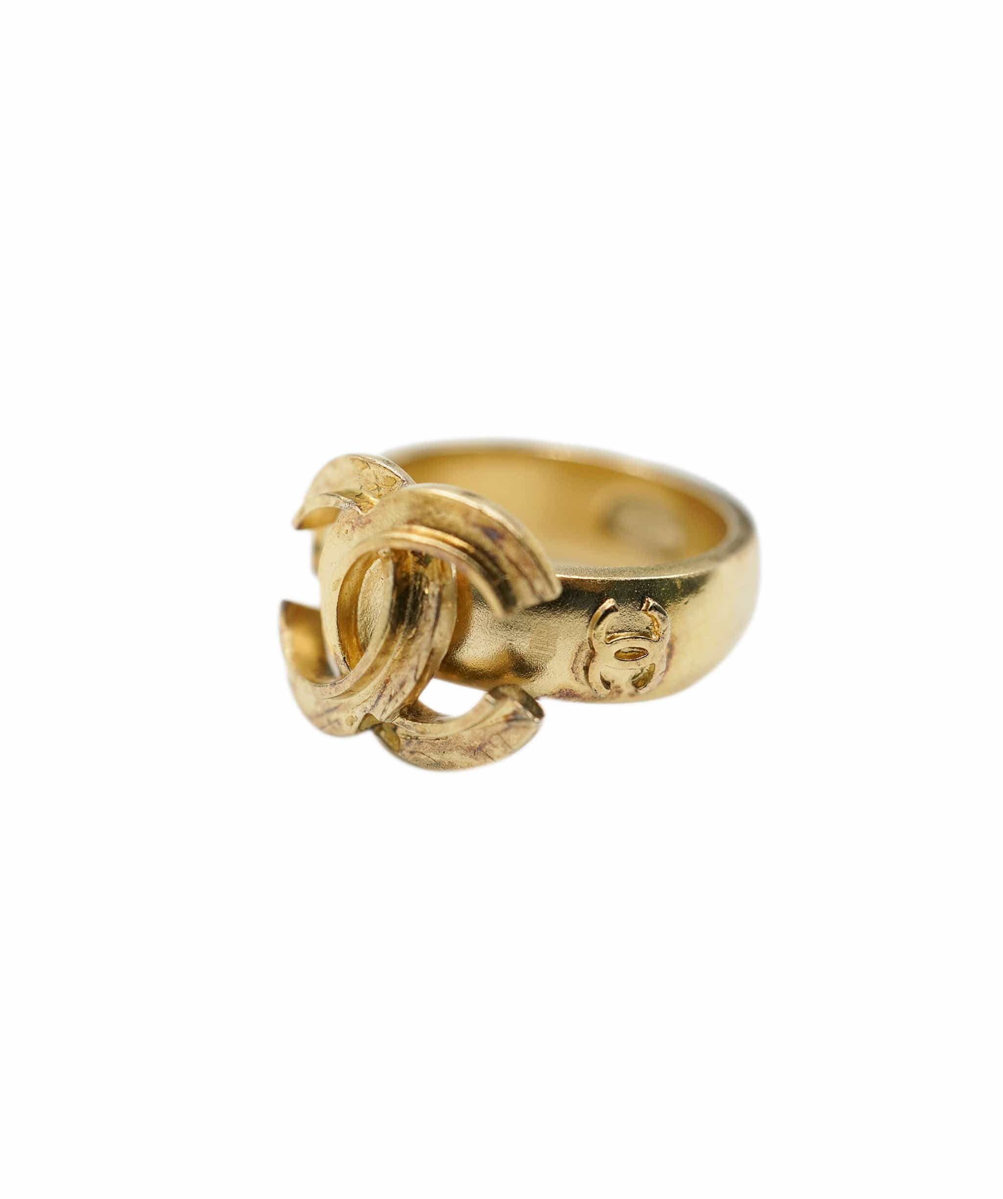 Chanel CHANEL CC SOLITARE STYLE RING UKL1405