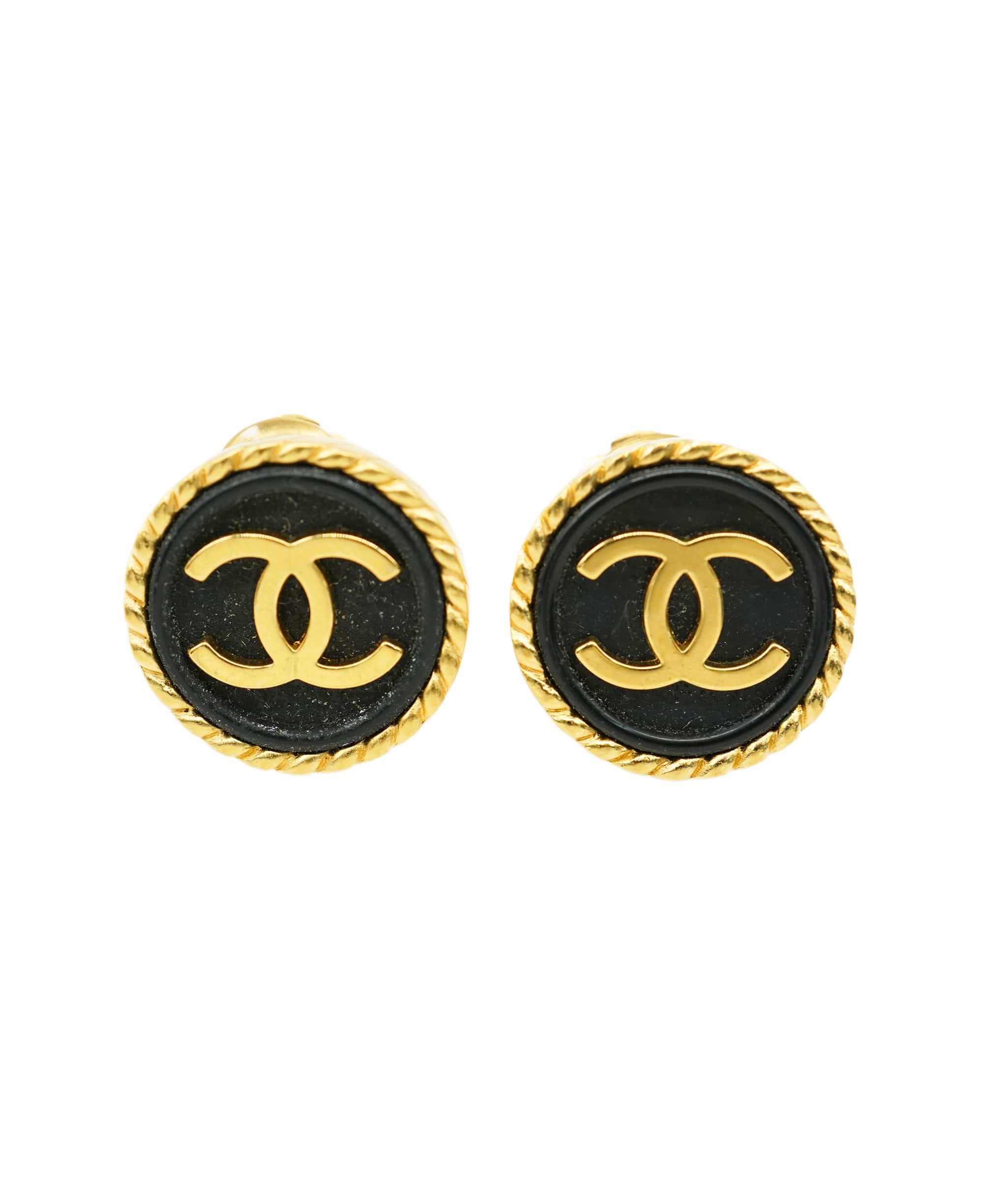 Chanel CHANEL Cocomark Round Earrings DBXS3559
