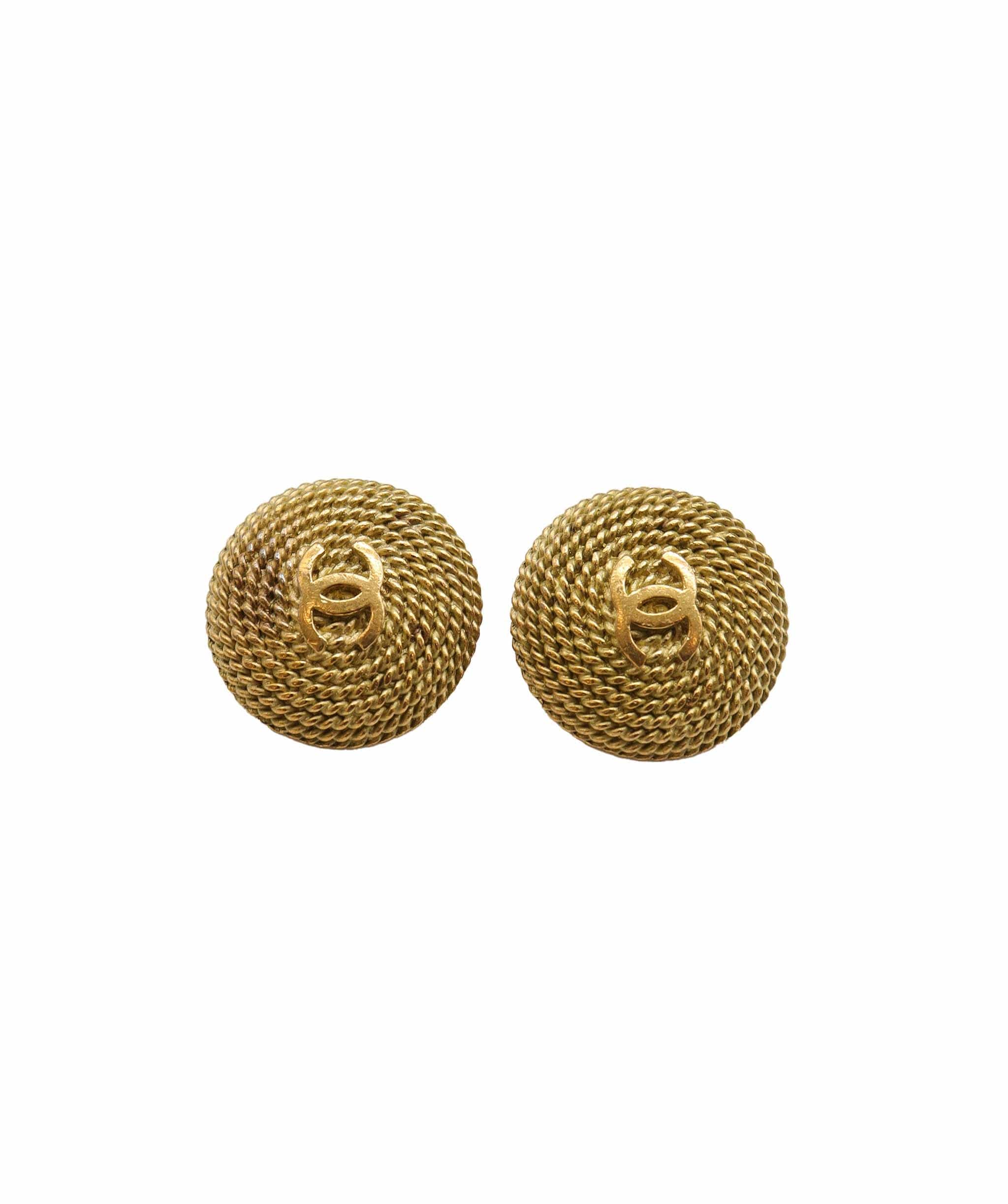 Chanel CHANEL VINTAGE EARRINGS  COCOMARK ACCESSORY 95P DXBS2267