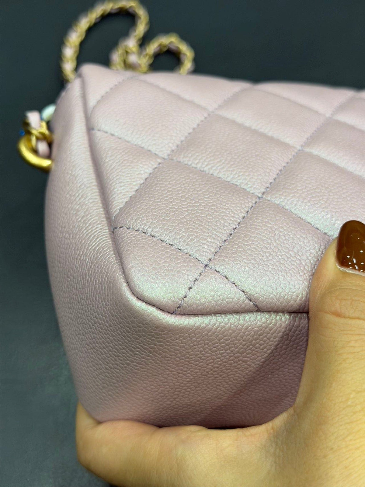 Chanel Chanel My Perfect Mini Flap - Purple / Pink Iridescent