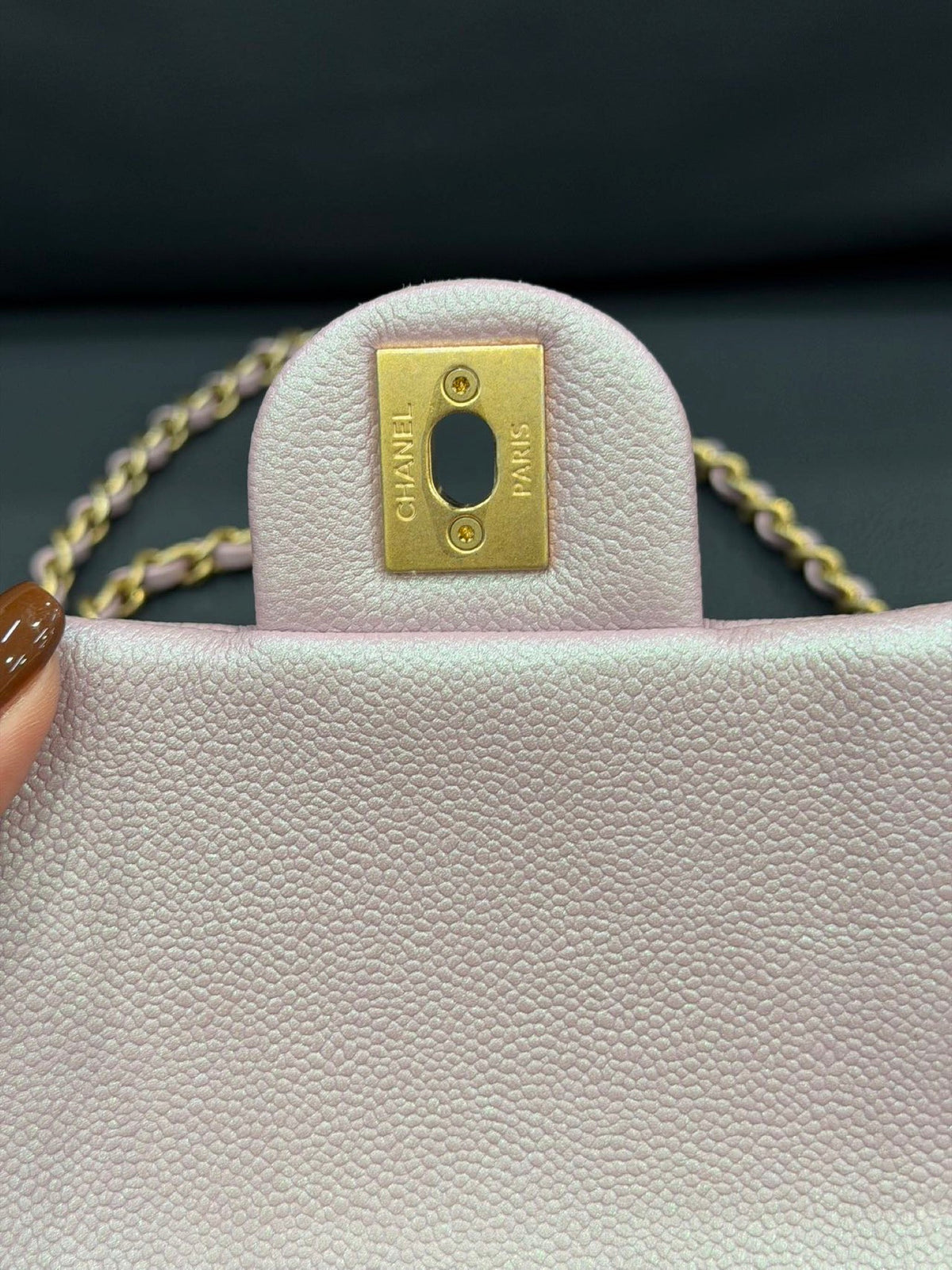 Chanel Chanel My Perfect Mini Flap - Purple / Pink Iridescent