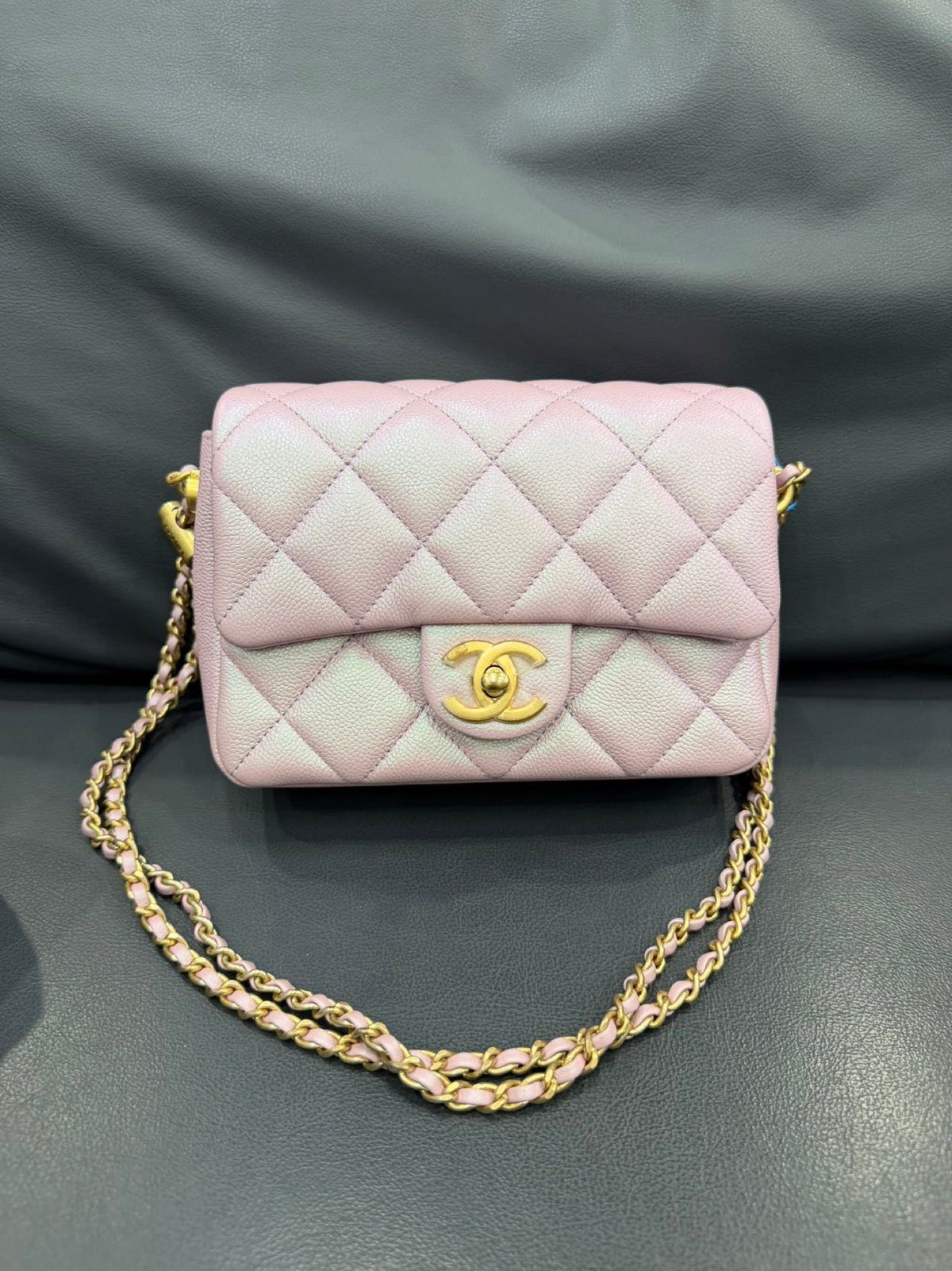Chanel Chanel My Perfect Mini Flap - Purple / Pink Iridescent