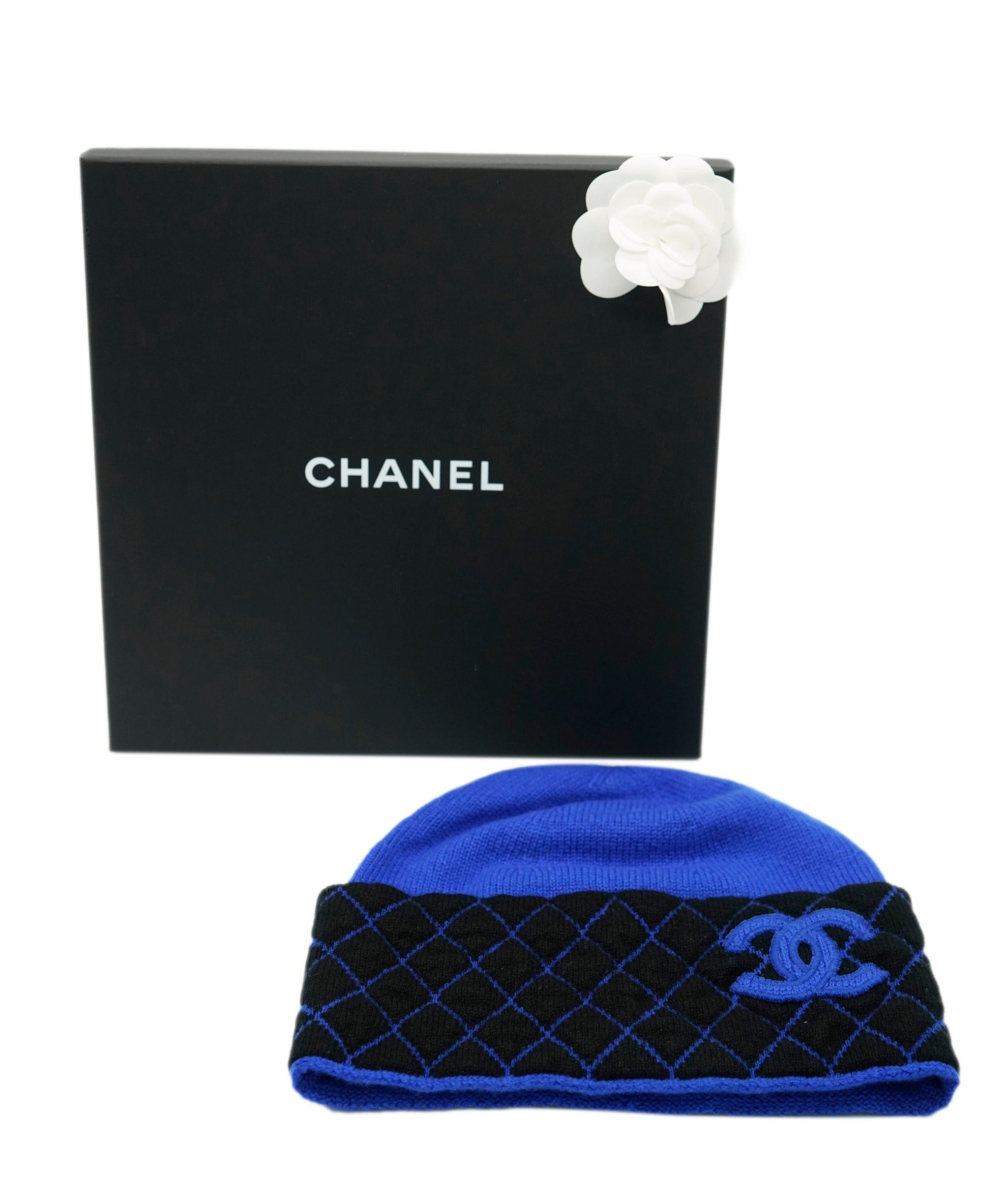 Chanel Chanel Blue CC Beanie ALC2182