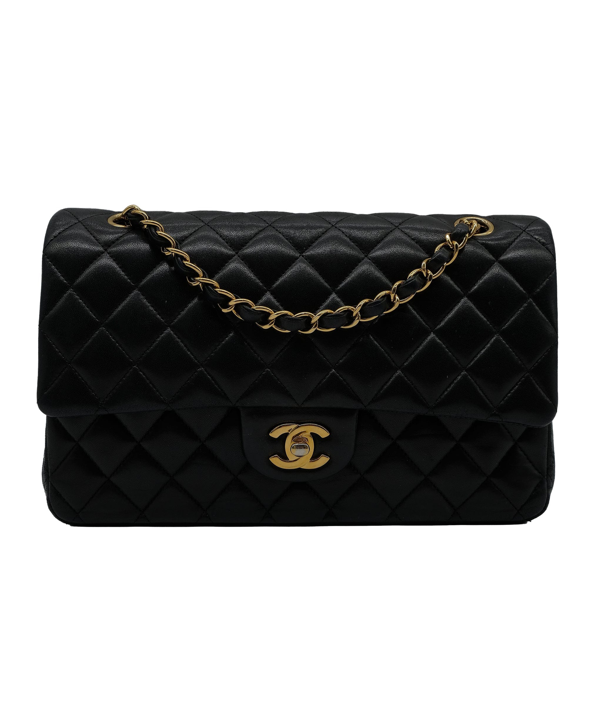 Chanel Chanel Med classic Flap Lambskin Black RJL1981