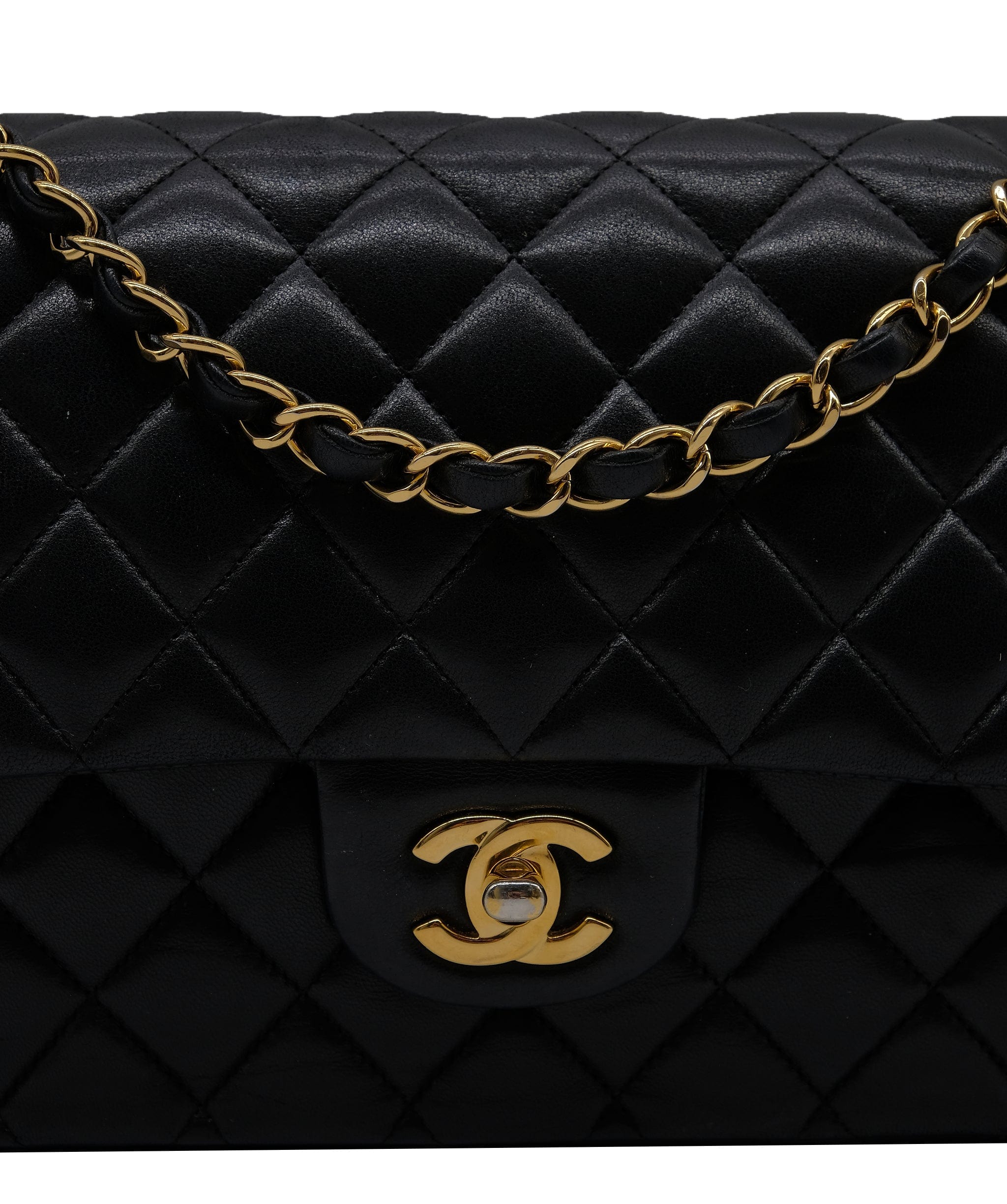 Chanel Chanel Med classic Flap Lambskin Black RJL1981
