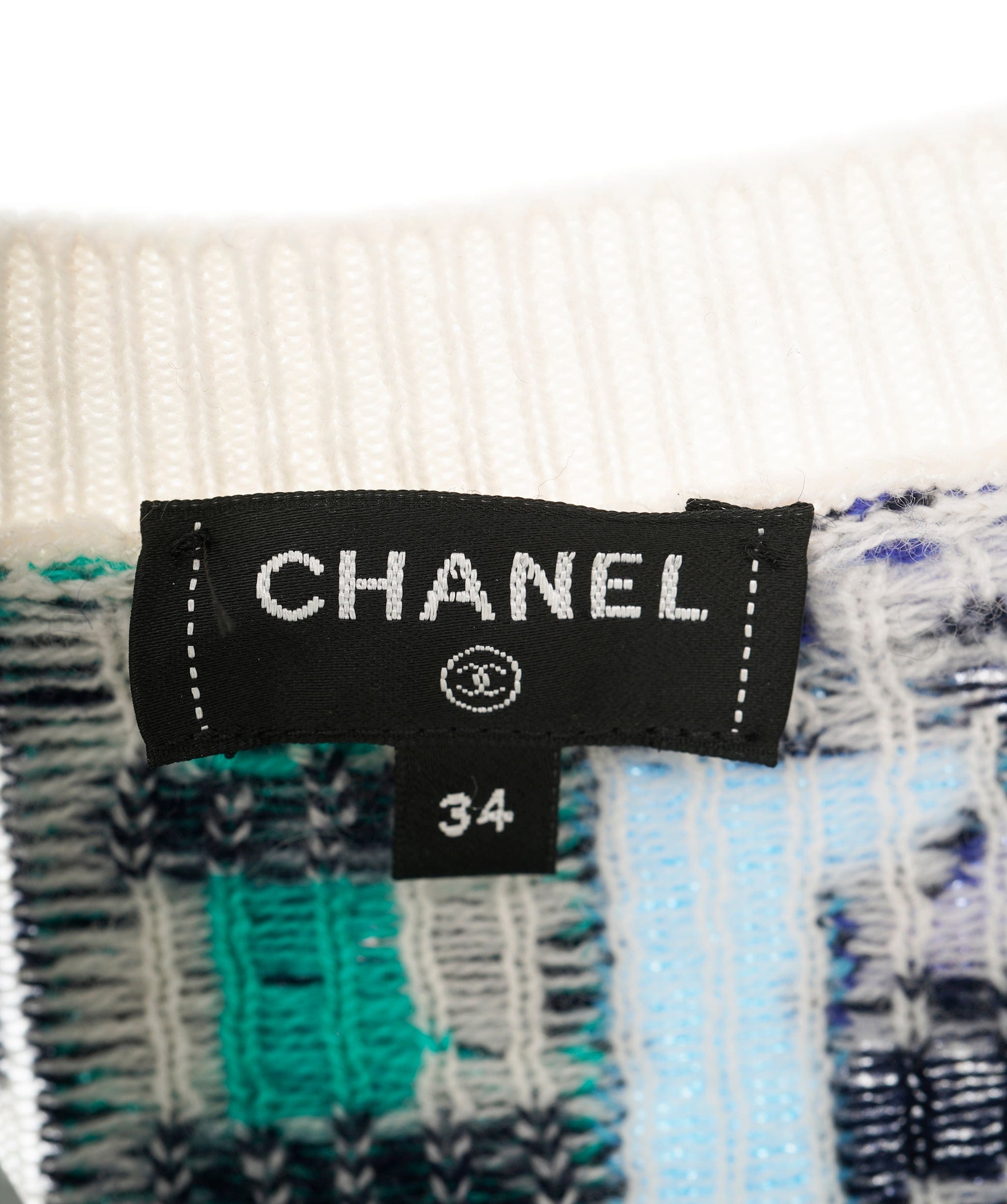 Chanel Chanel Rare Multicoloured CHANEL Logo Jumper  ALL0768