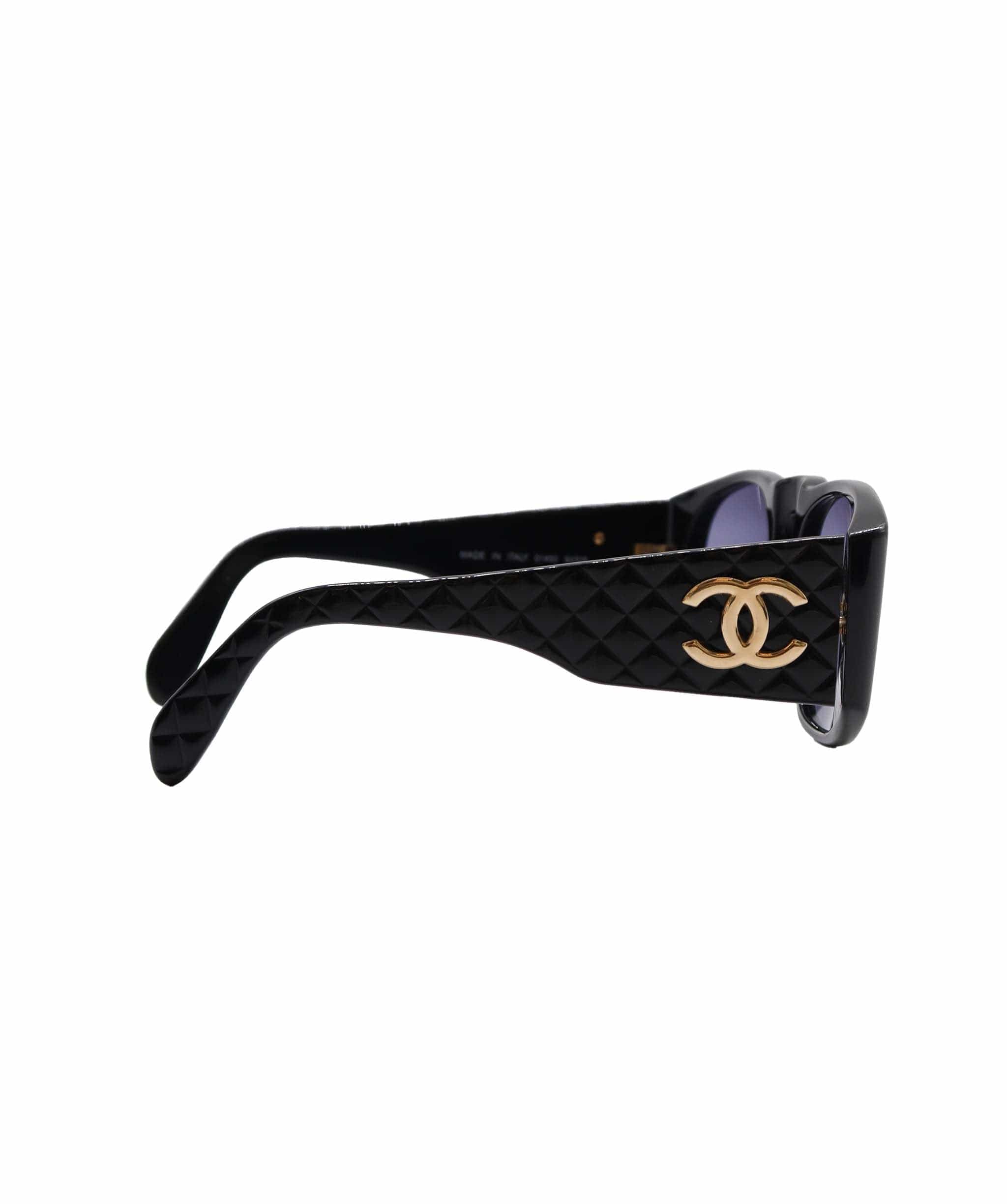 Chanel CHANEL Sunglasses plastic Black  DXBV0400