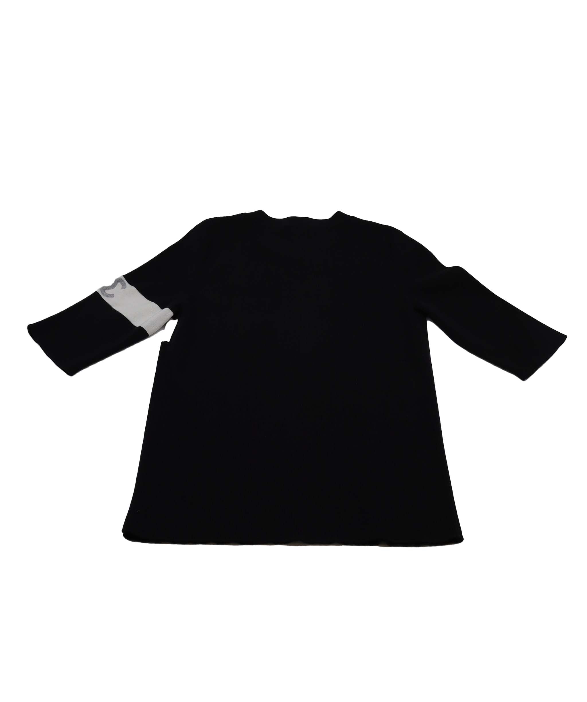 Chanel Chanel 08P Logo Knit Top Black - DXBK0092