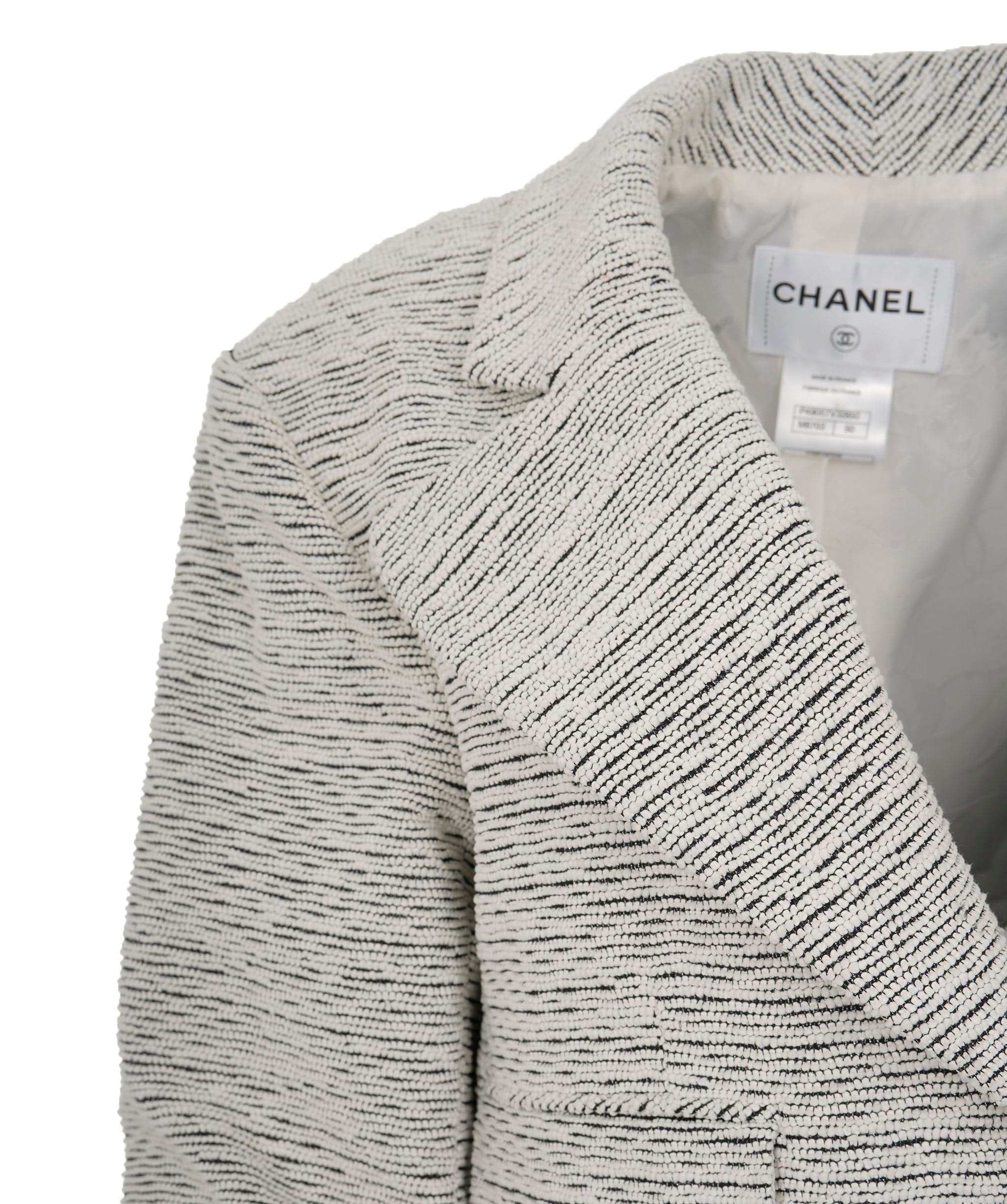 Chanel Chanel 2014 Tweed Pattern Blazer UKL1371