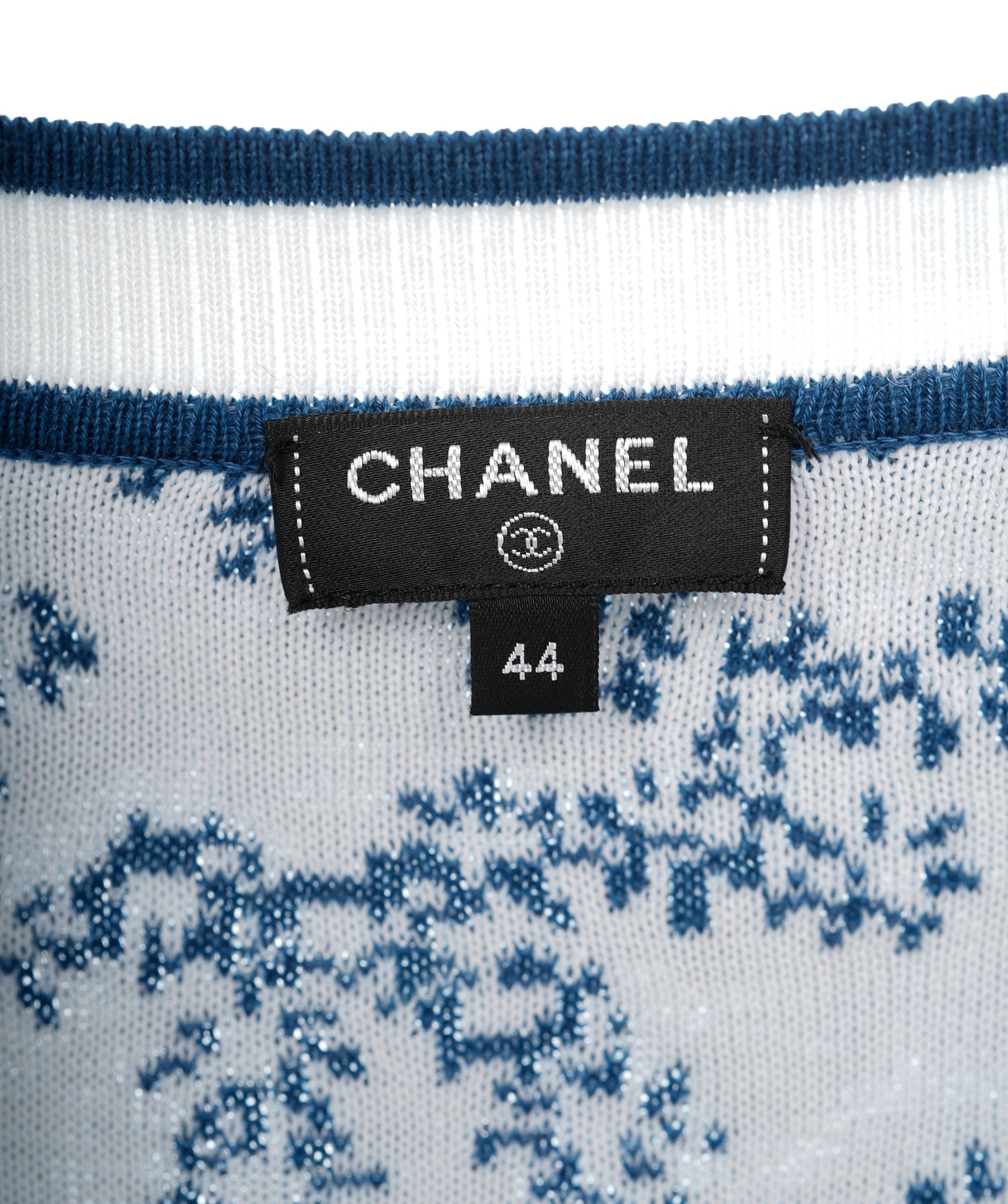 Chanel Chanel 2019 Printed CC Logo Sweater UKL1367