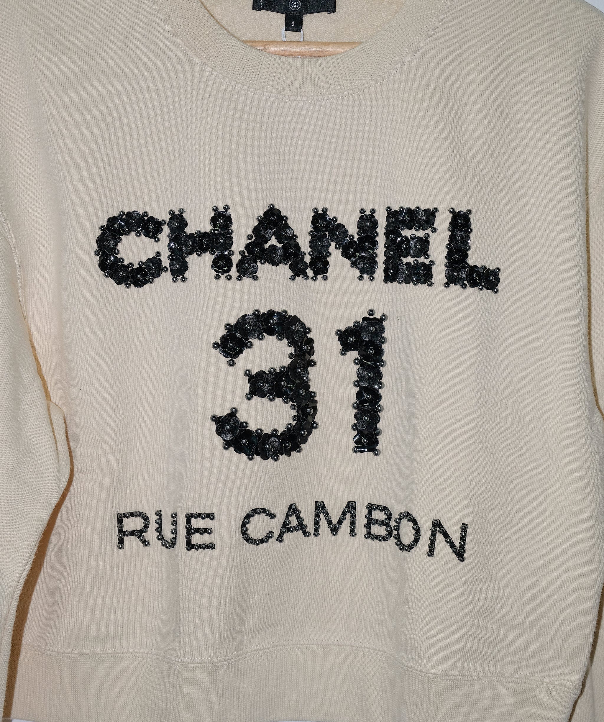 Chanel 31 rue cambon sweatshirt sale