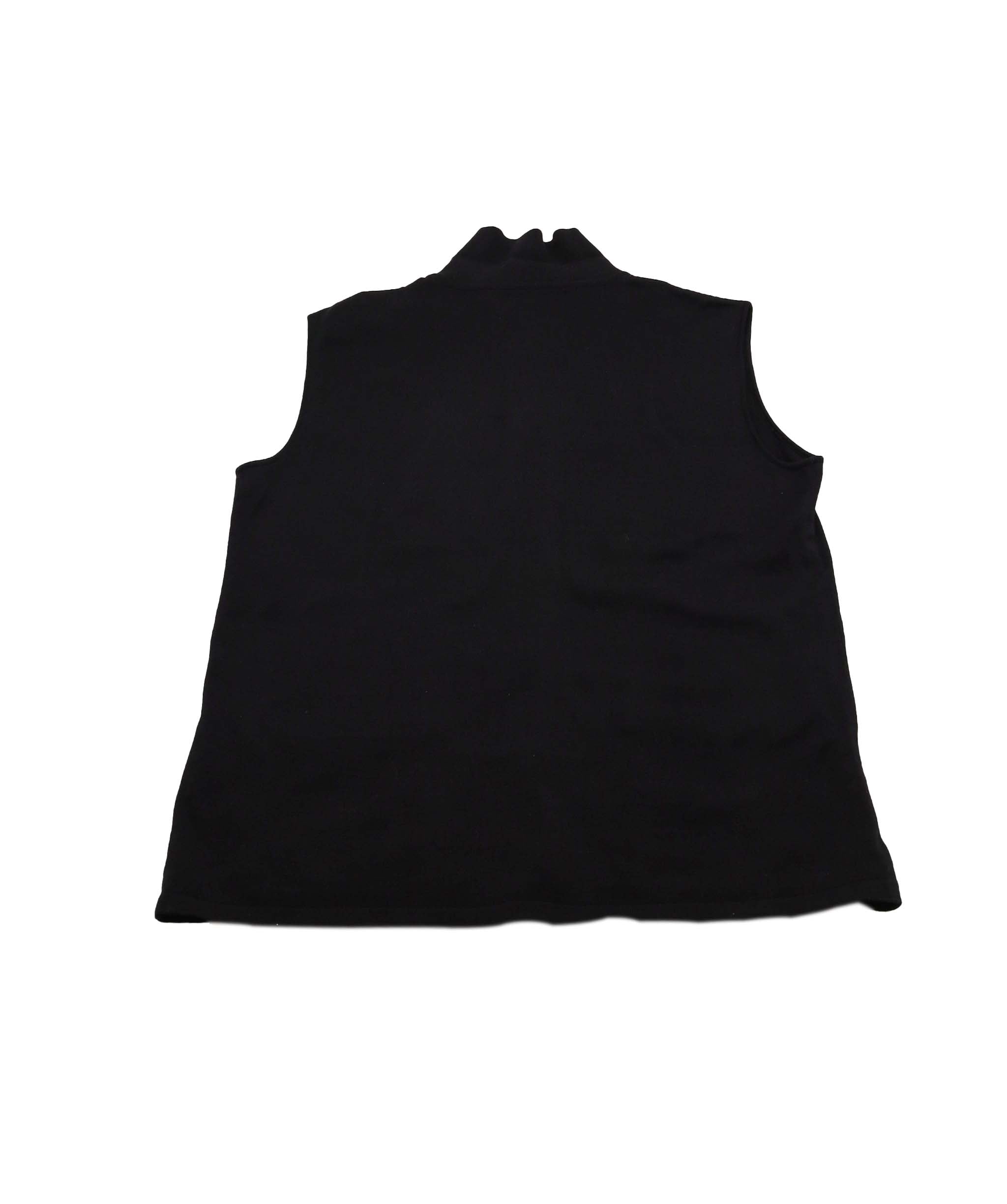 Chanel Chanel 99p polo sleevelss black vest DXBV0872