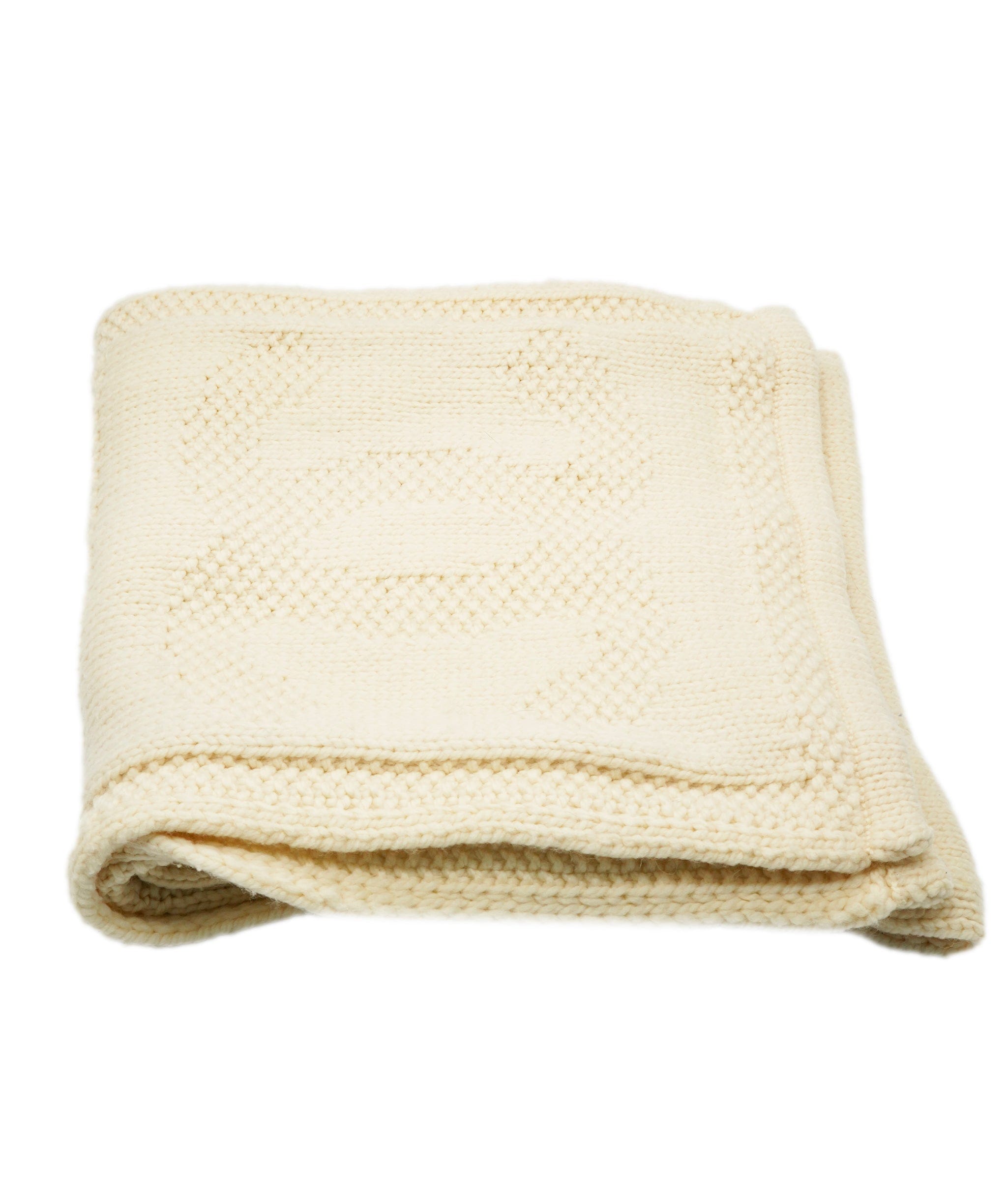 Chanel Chanel Beige Logo Knit Scarf  ALC2999