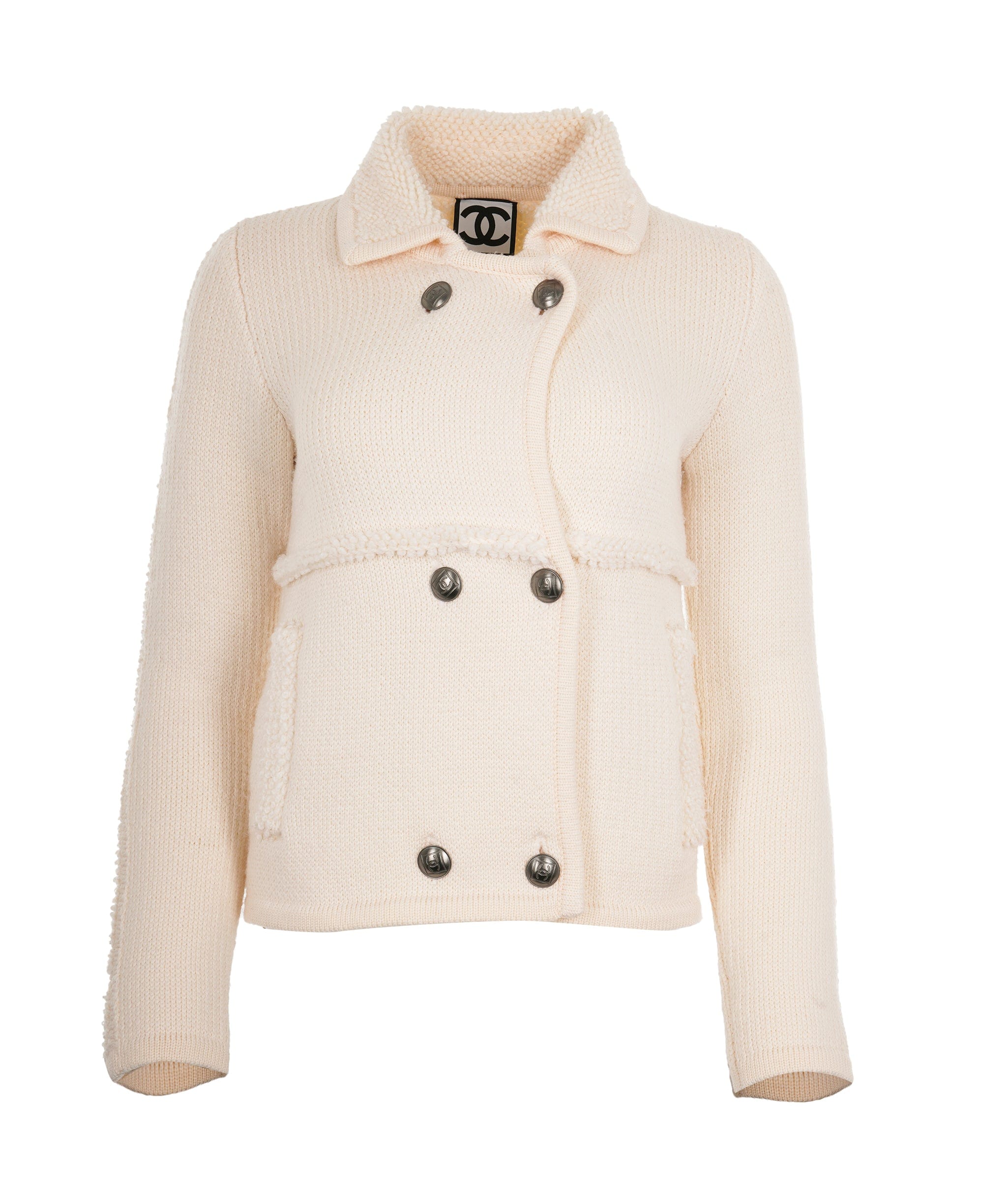 Chanel Chanel Beige Sportline Teddy Cardigan UKL1396