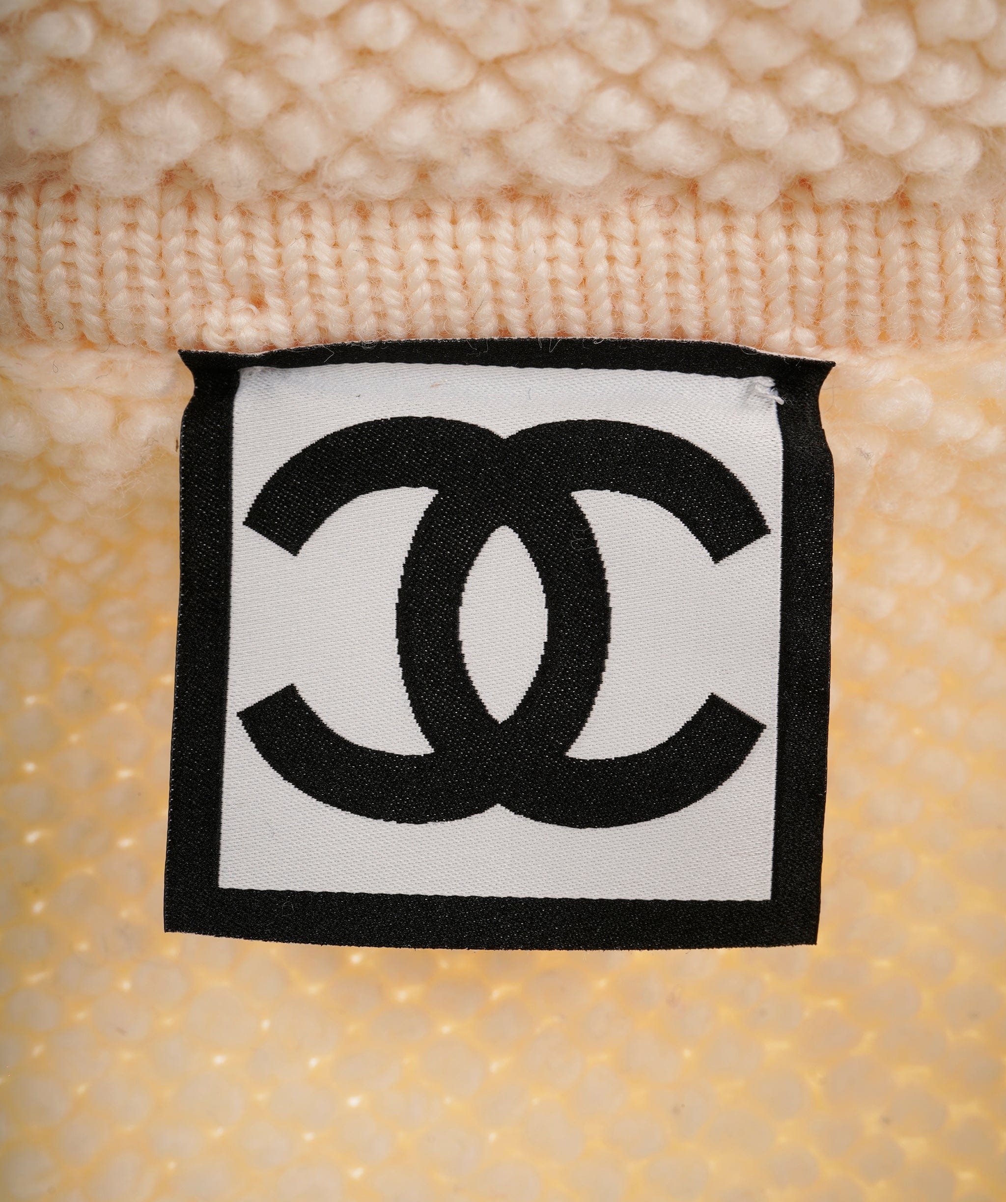 Chanel Chanel Beige Sportline Teddy Cardigan UKL1396