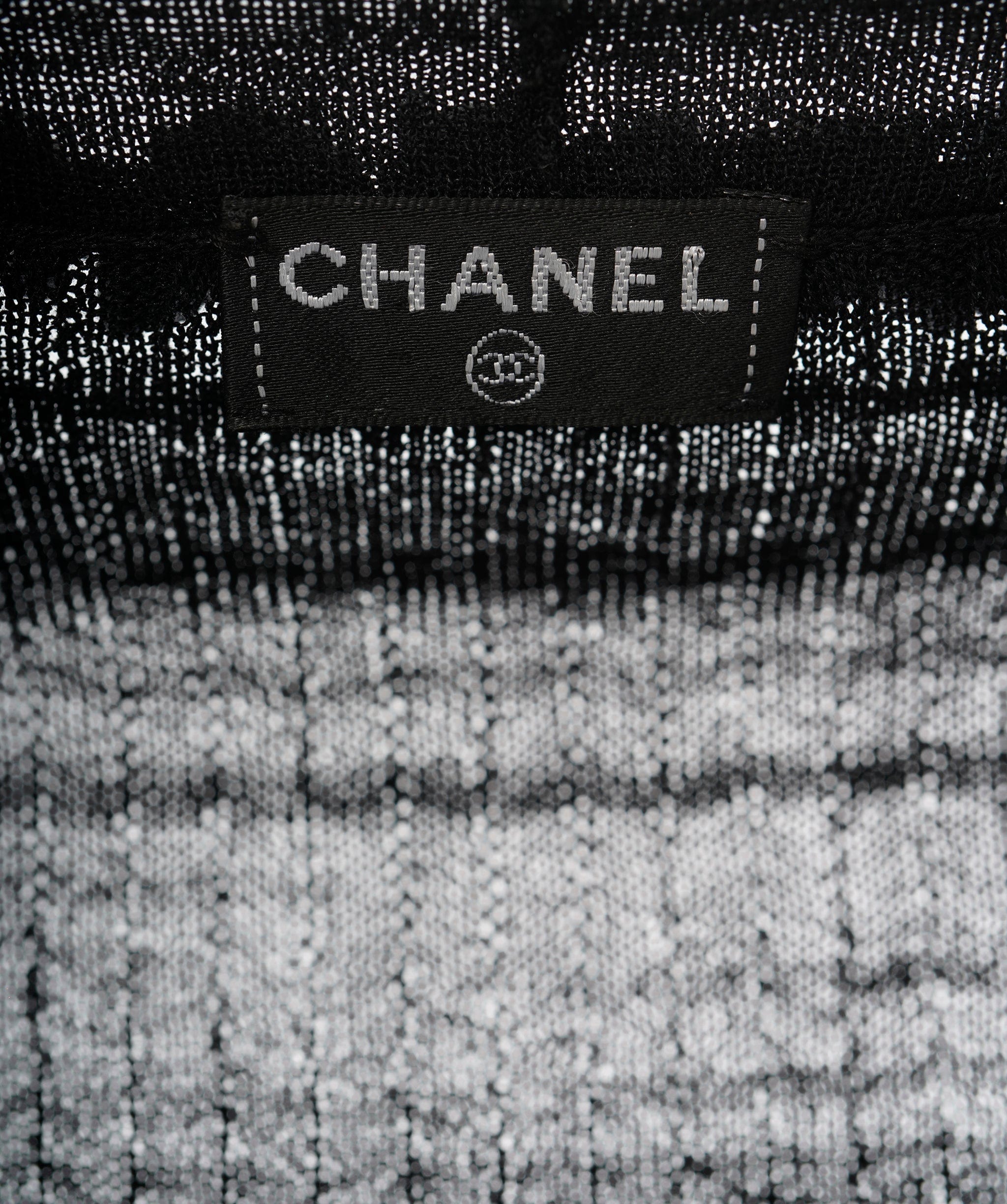 Chanel Chanel Black CC Button Cardigan  ALC1415
