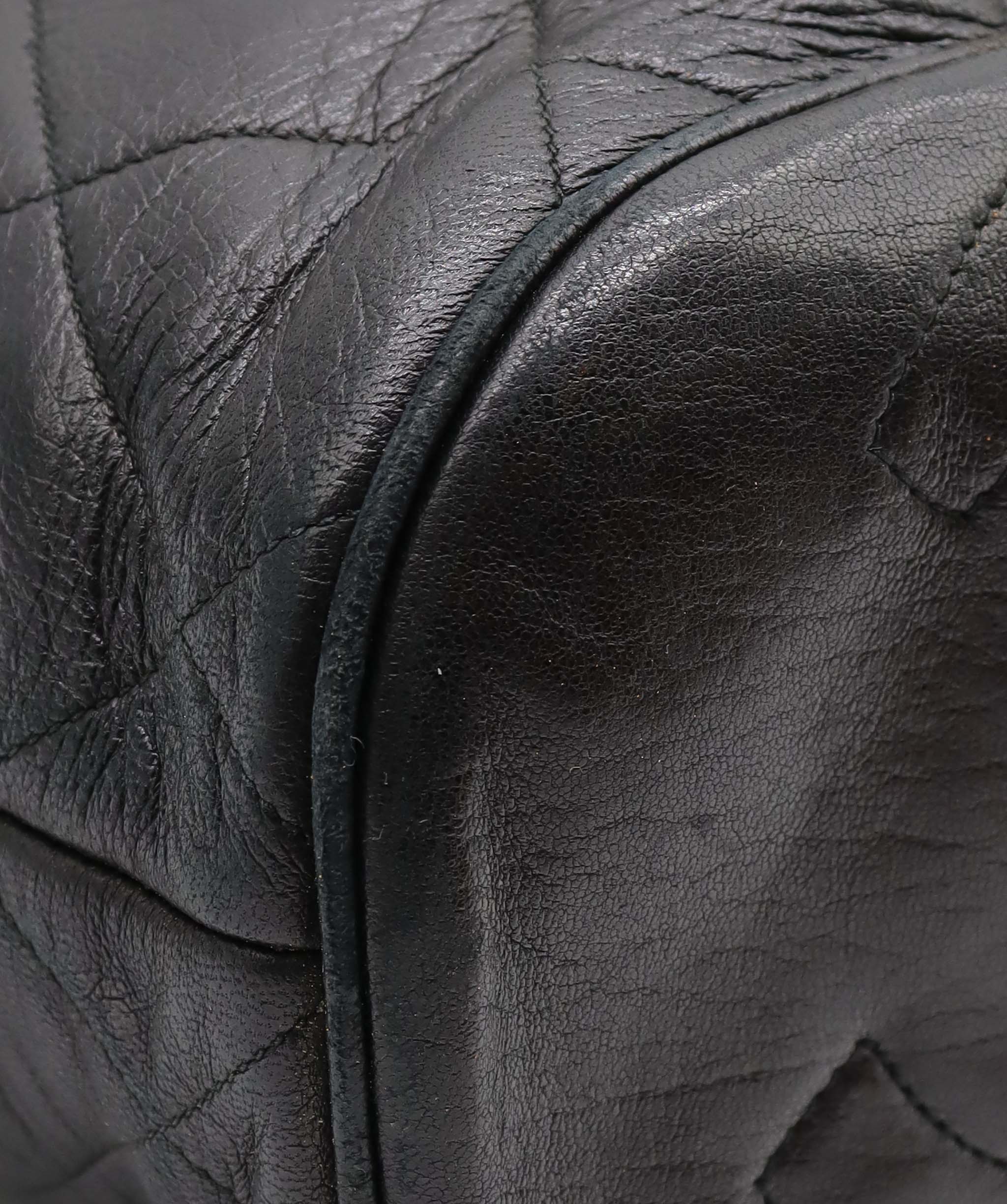 Chanel Chanel Black Lambskin Duma Backback GHW AGC3177