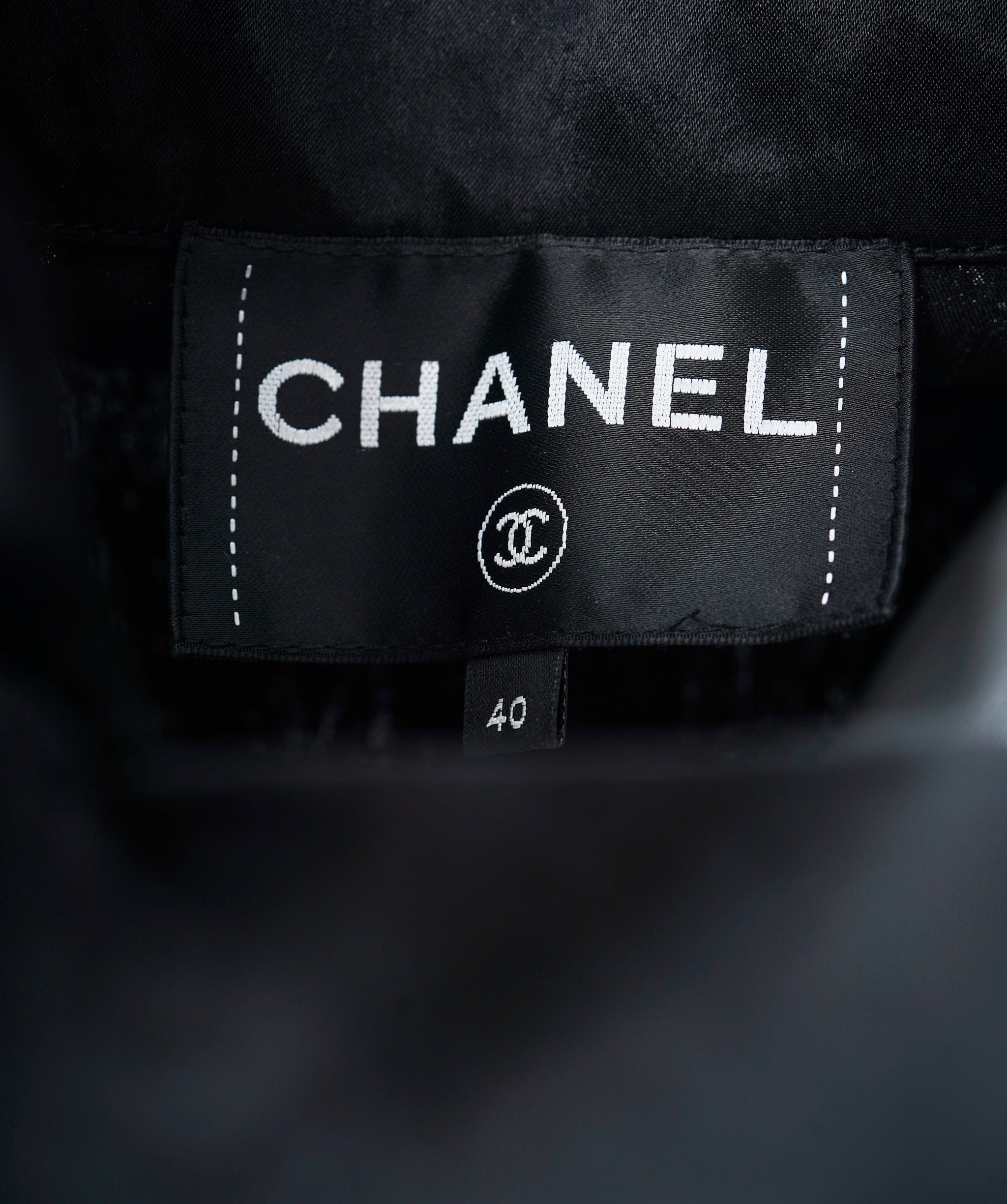 Chanel Chanel Black Silk Jacket and Trousers  ALC1548