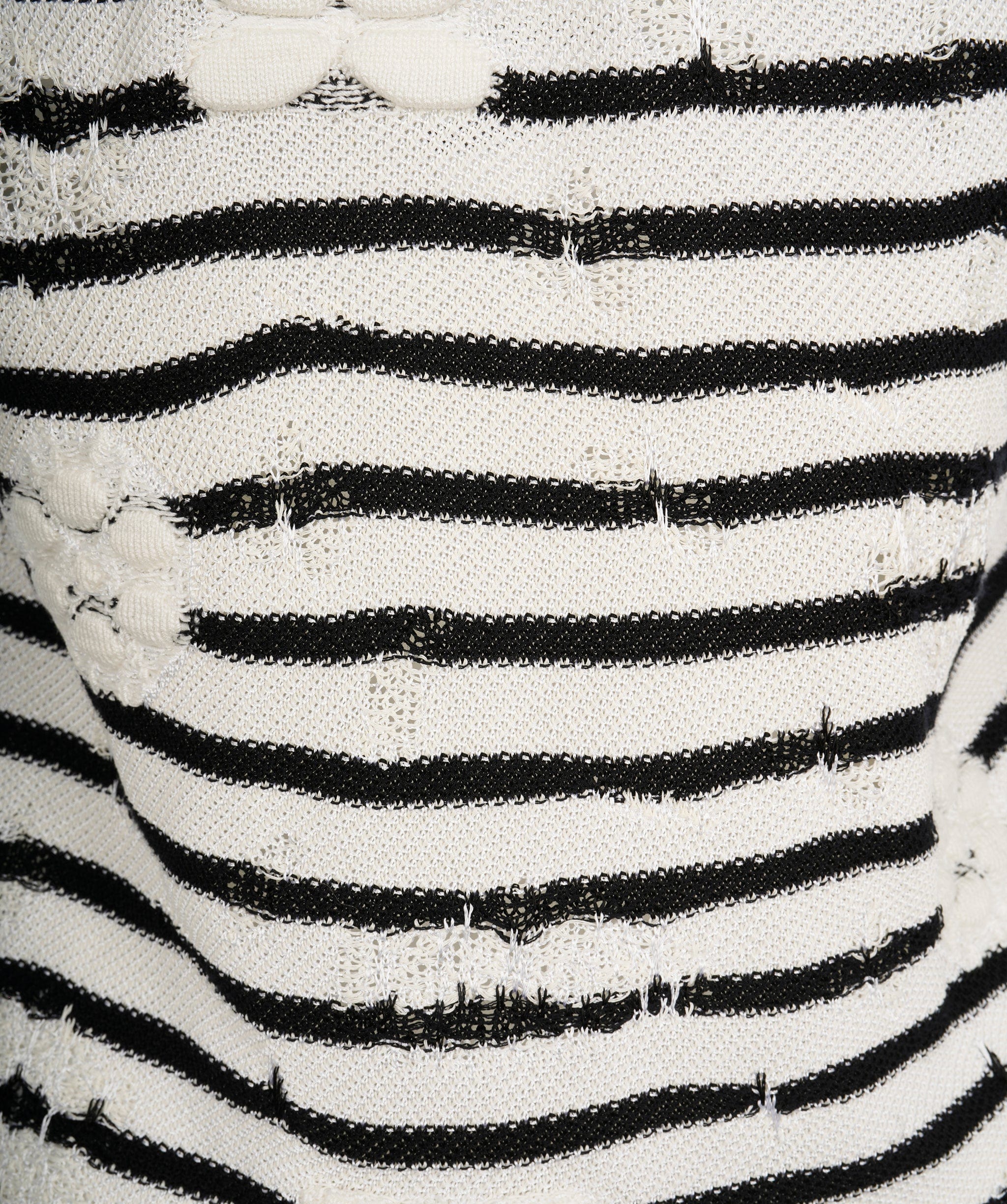 Chanel Chanel black / white stripe t shirt  AVC1943