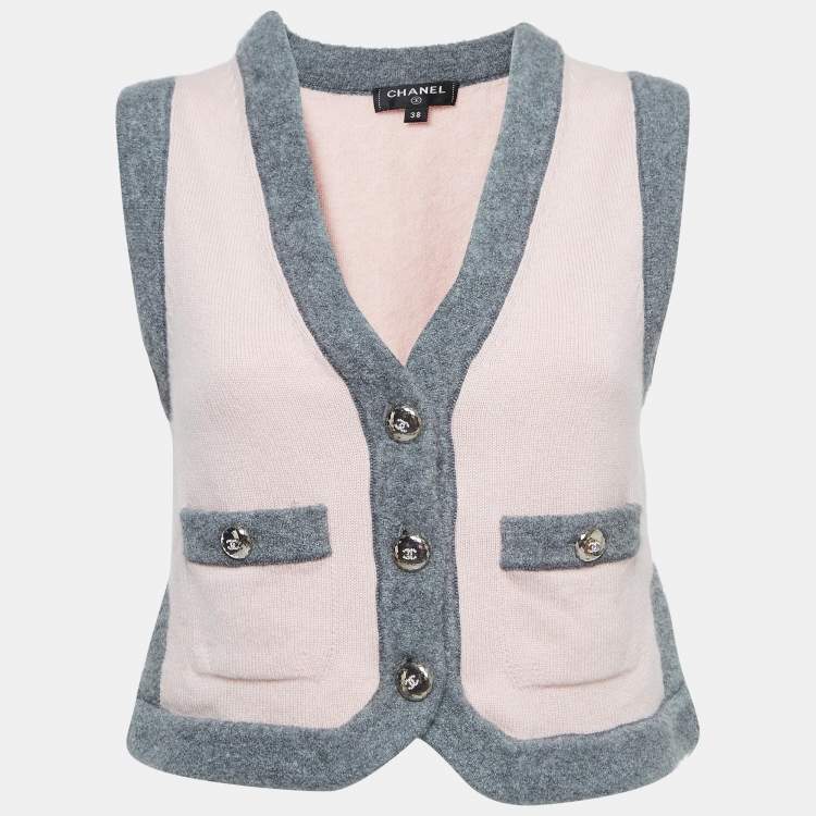 Chanel Chanel Cashmere Cardigan M ASCLC2221