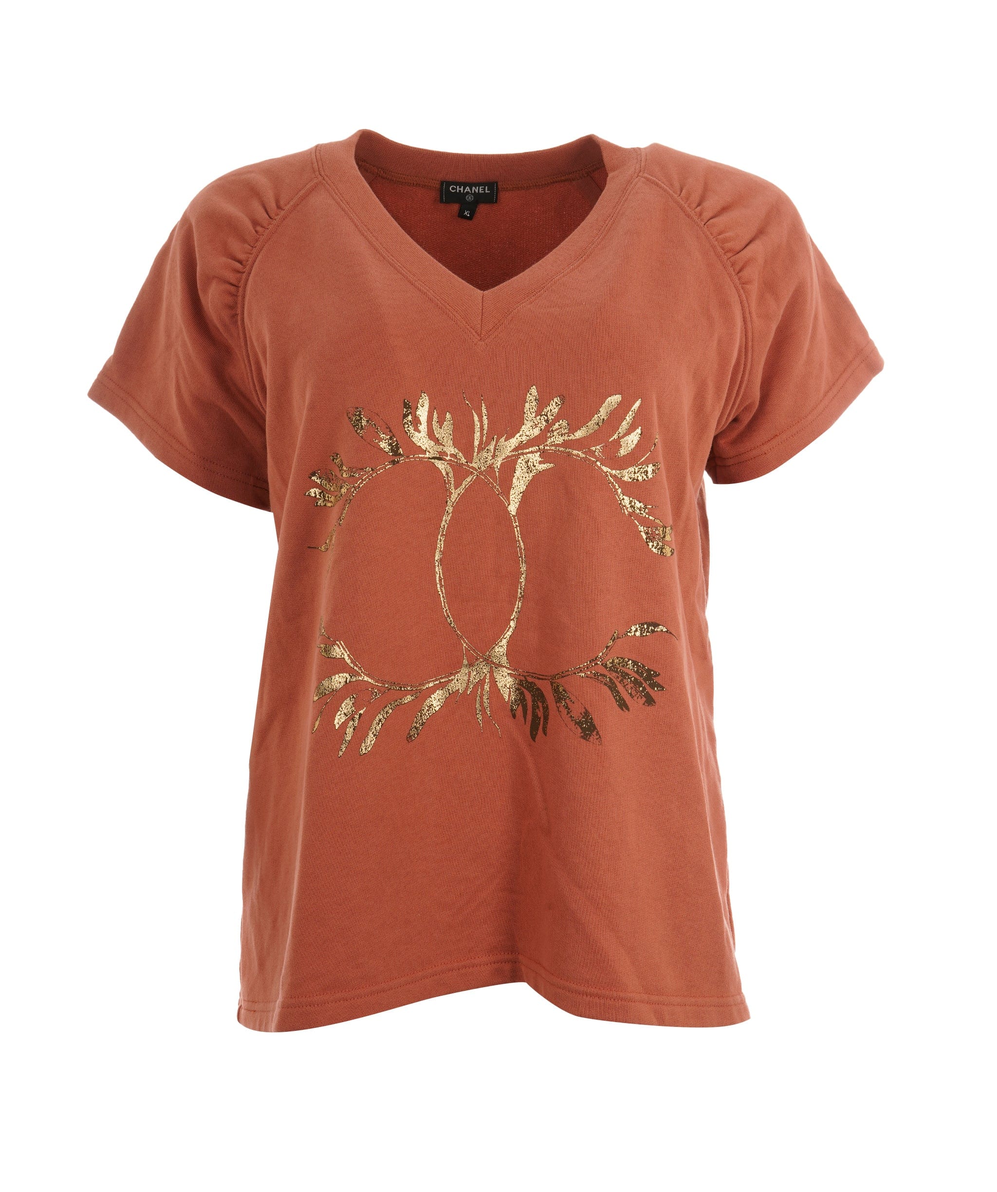 Chanel Chanel CC Orange Sweater  ALC2654