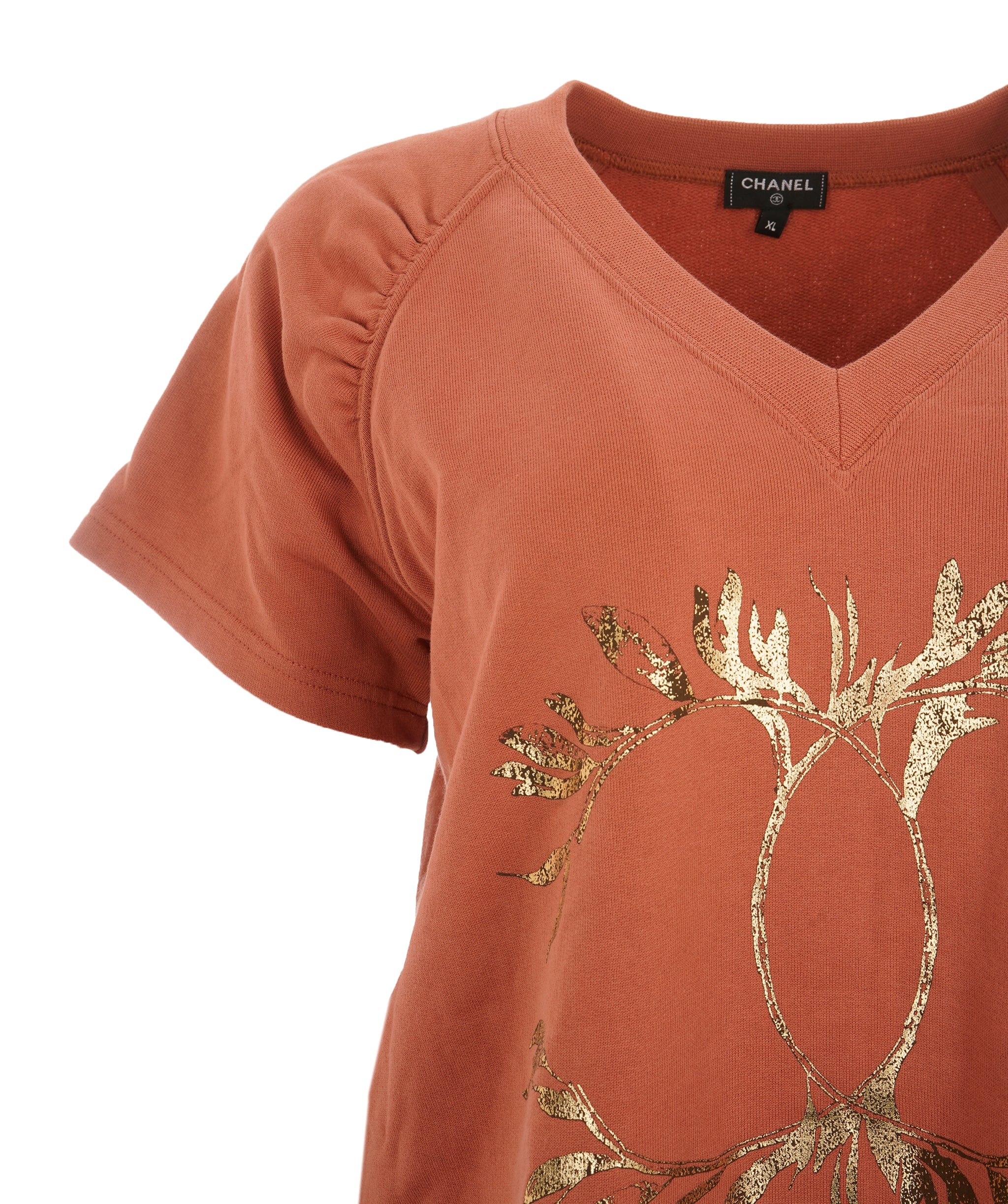 Chanel Chanel CC Orange Sweater  ALC2654