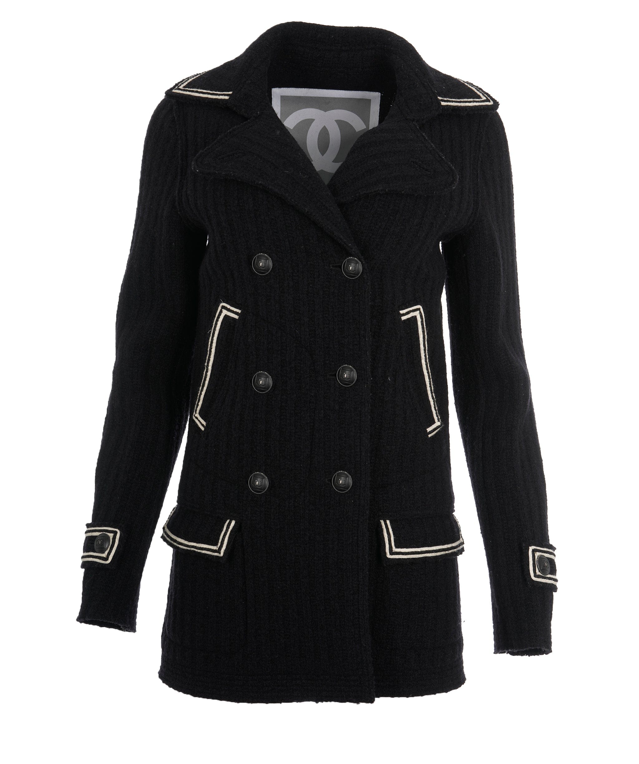 Chanel Chanel CC Sports Wool Coat  ALL0695