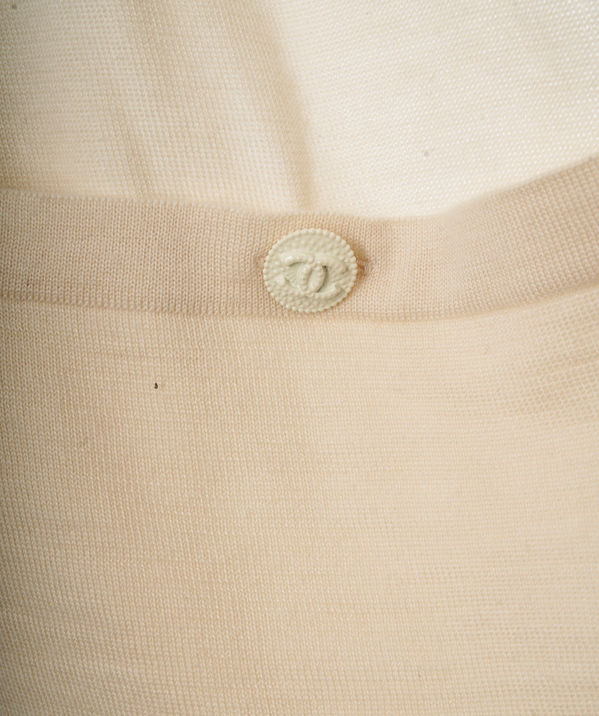 Chanel Chanel Cream Cashmere Sweater Vest ASL10231