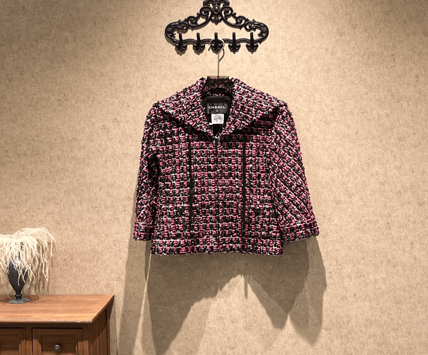 Chanel Chanel Earth Collection Tweed Jacket / Size 36 / 99% New / 43024 SGC43024
