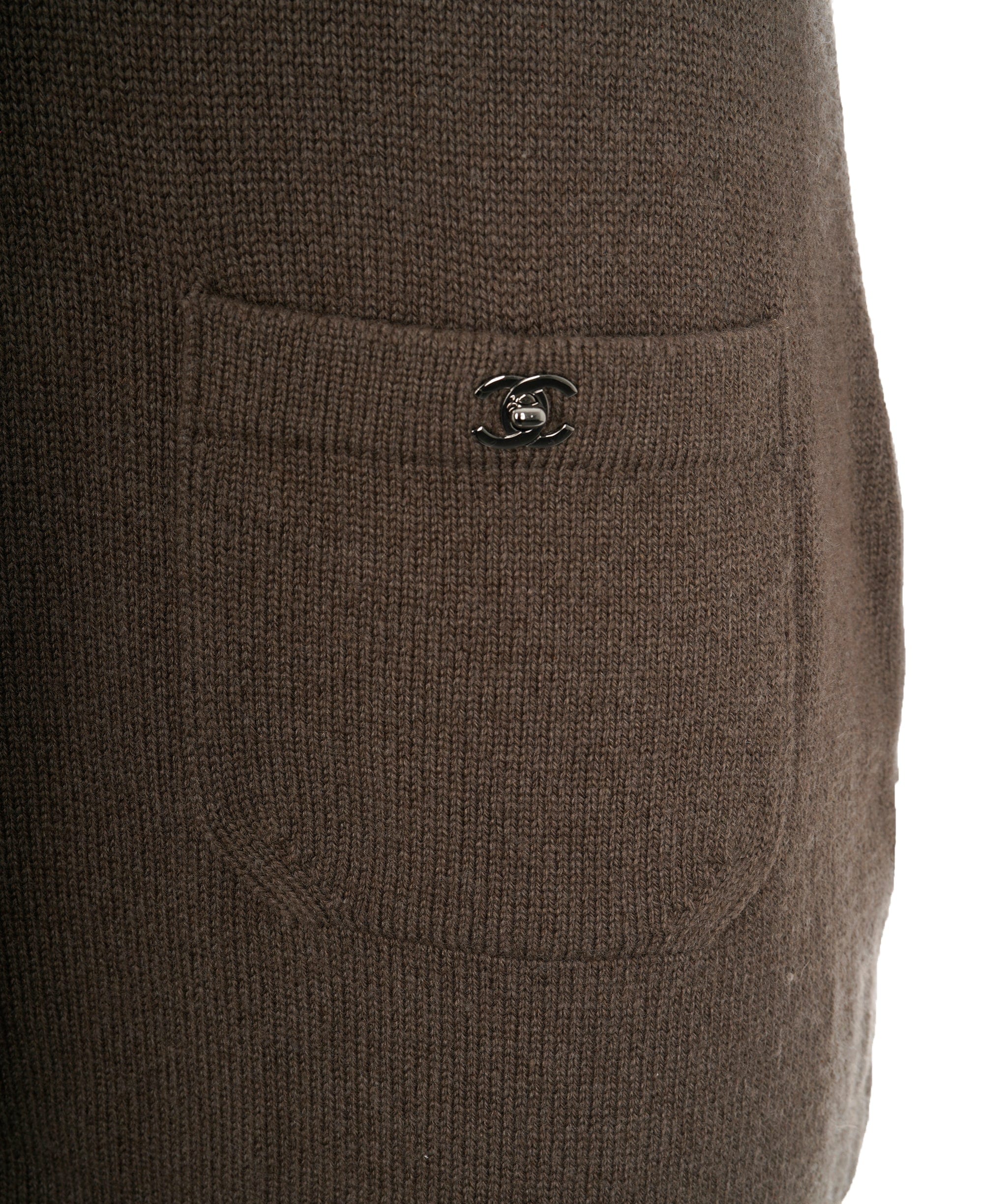 Chanel Chanel grey dress cc buttons FR38 P41977K03185 AVC1972