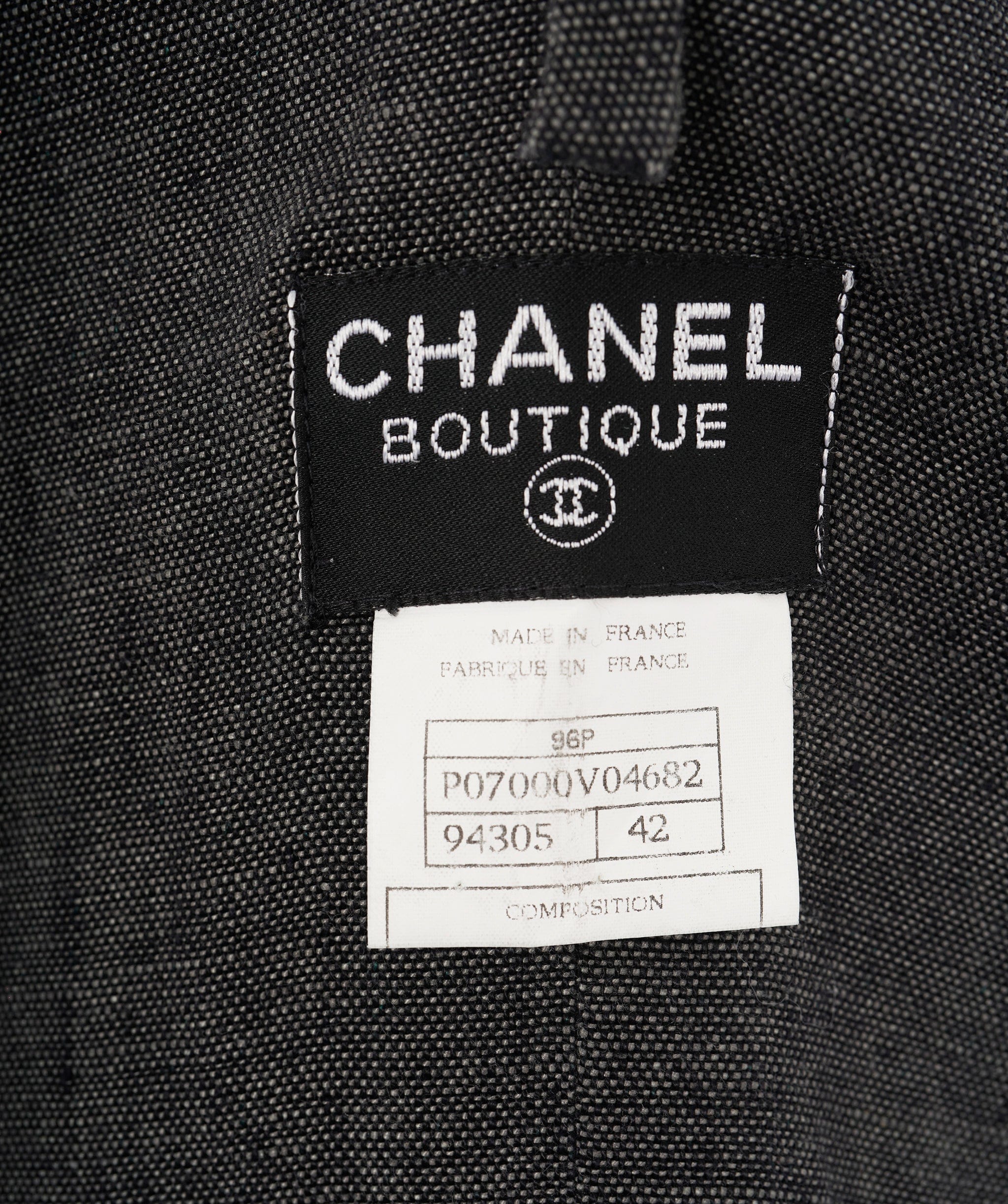 Chanel Chanel Grey Strappy CC Dress ALC1169